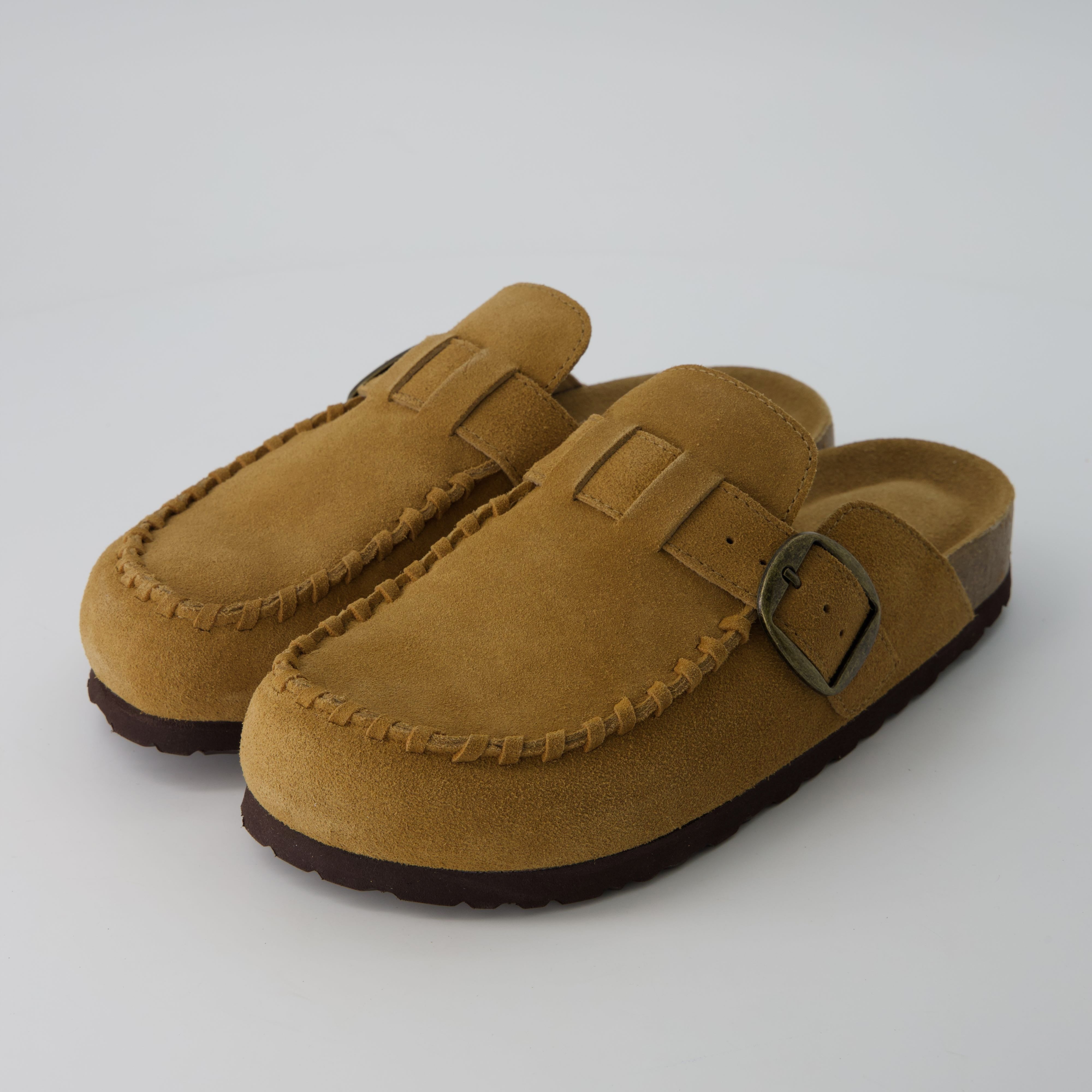 Canoe Leather Clogs