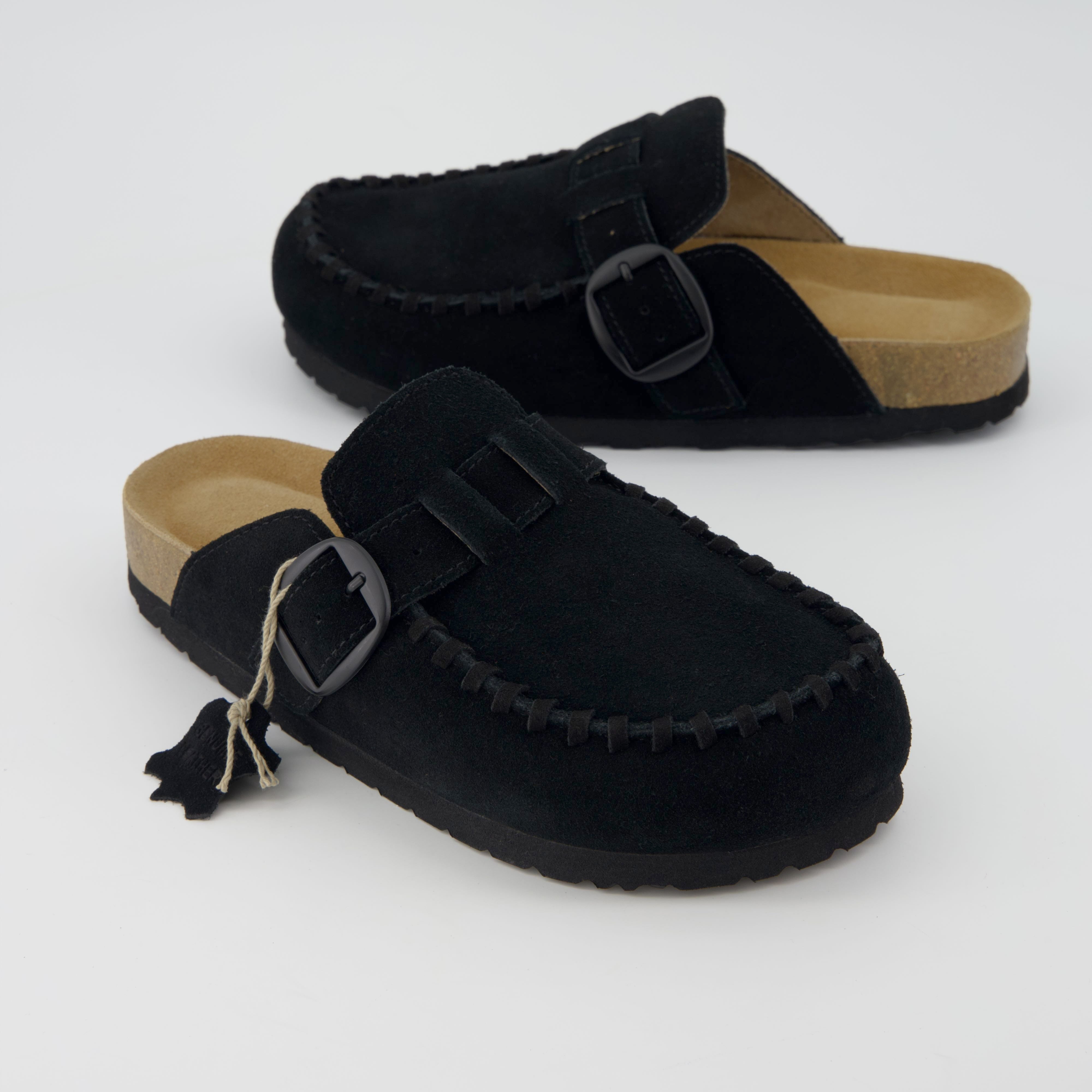 Canoe Leather Clogs
