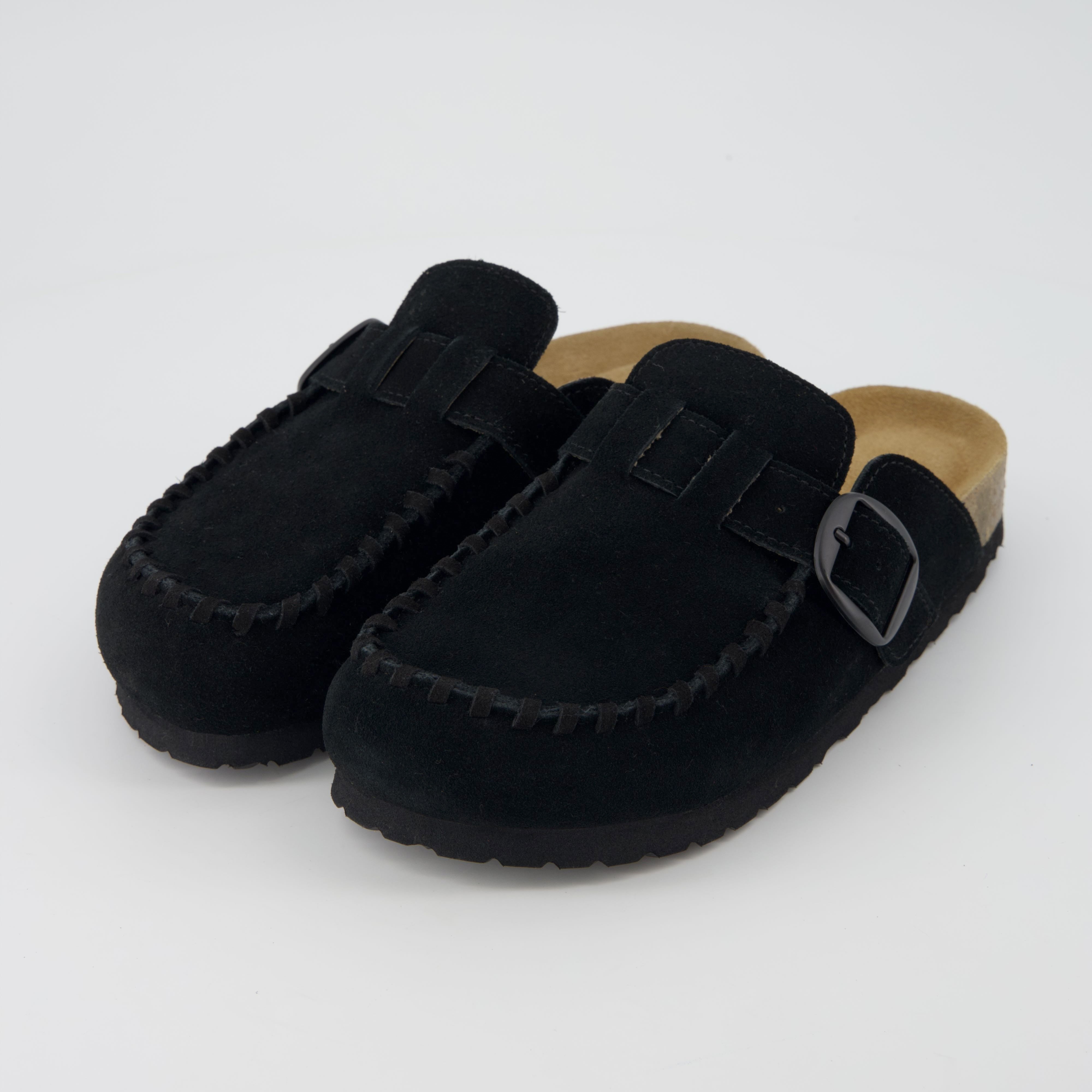Canoe Leather Clogs