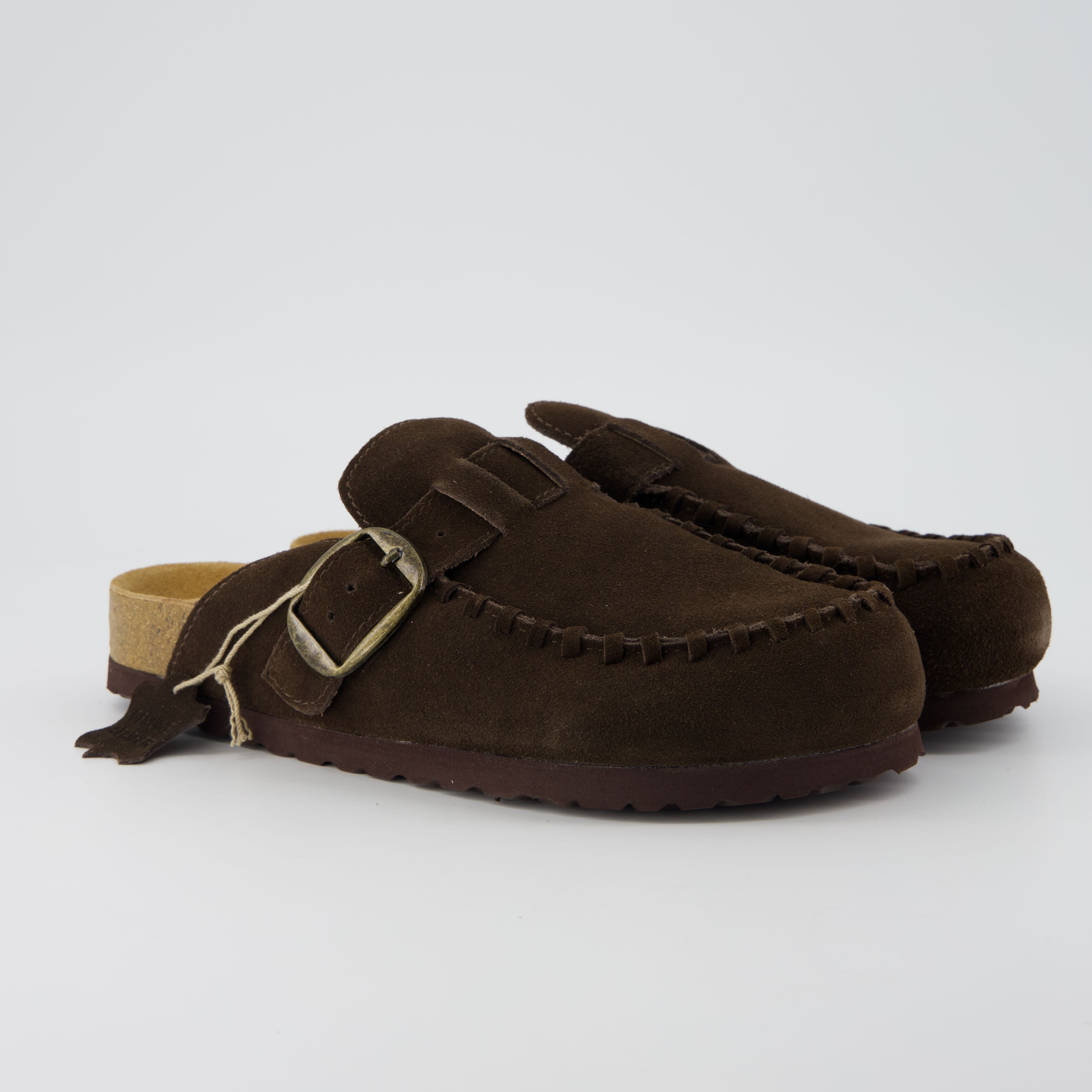 Canoe Leather Clogs