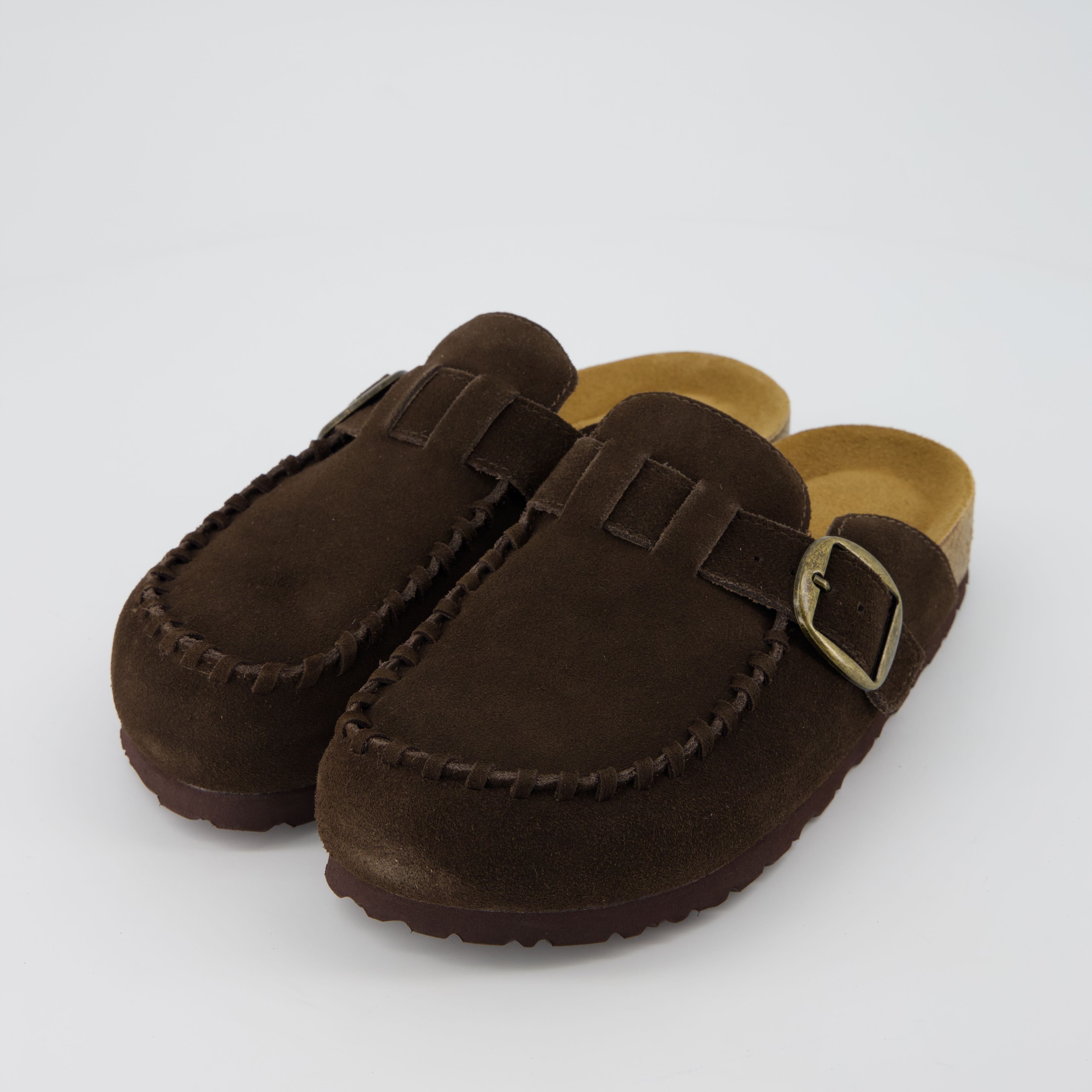 Canoe Leather Clogs