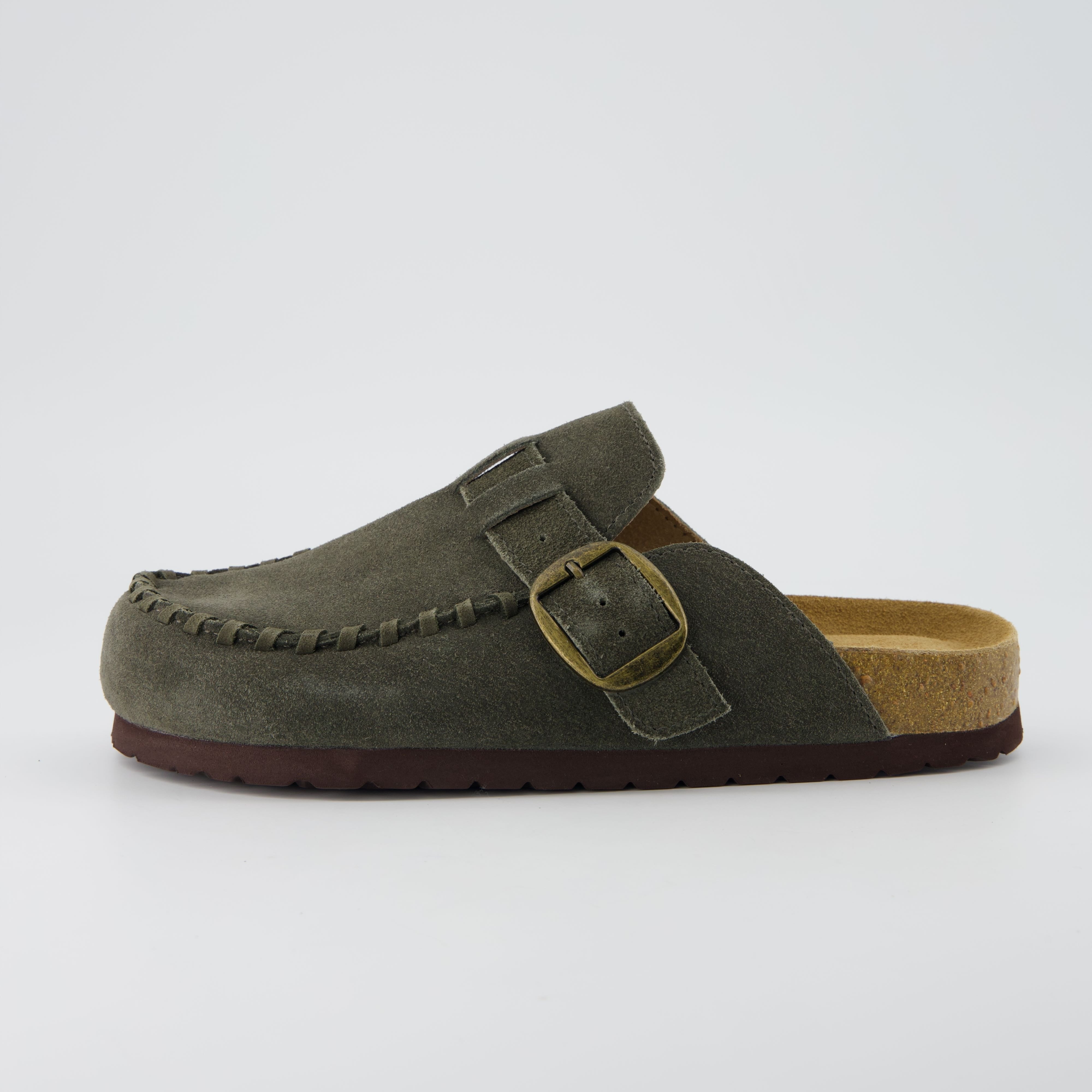 Canoe Leather Clogs