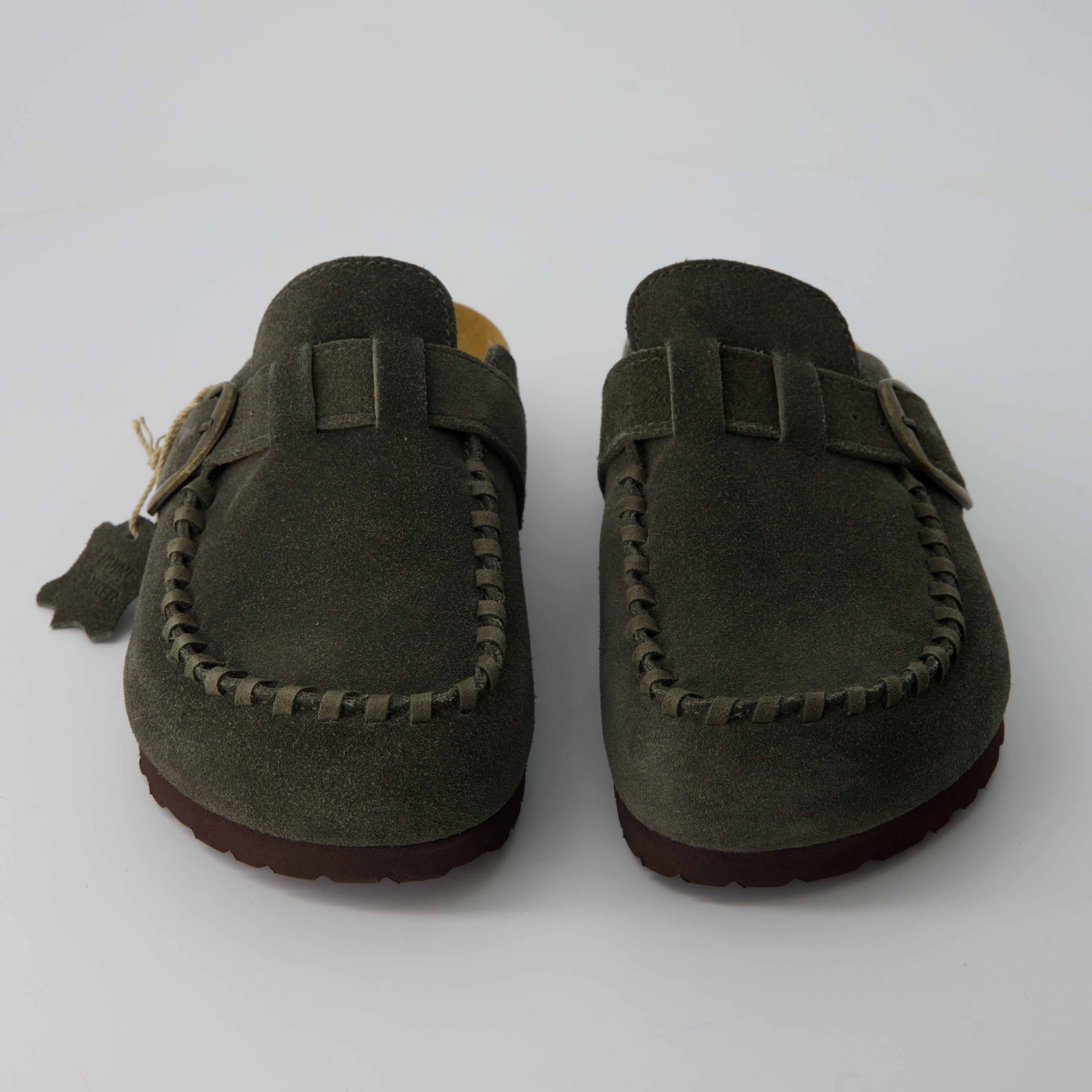 Canoe Leather Clogs