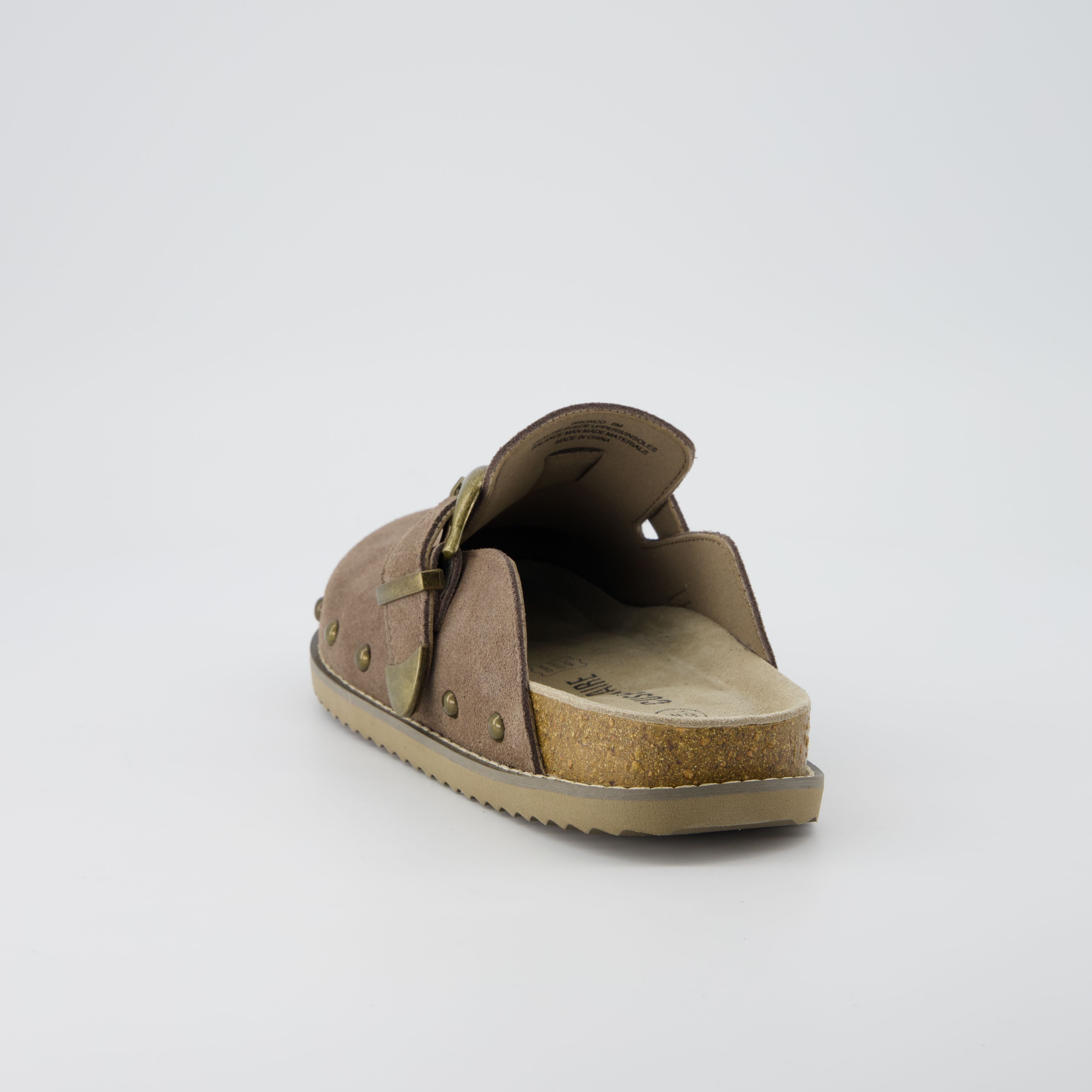 Bronco Suede Clogs