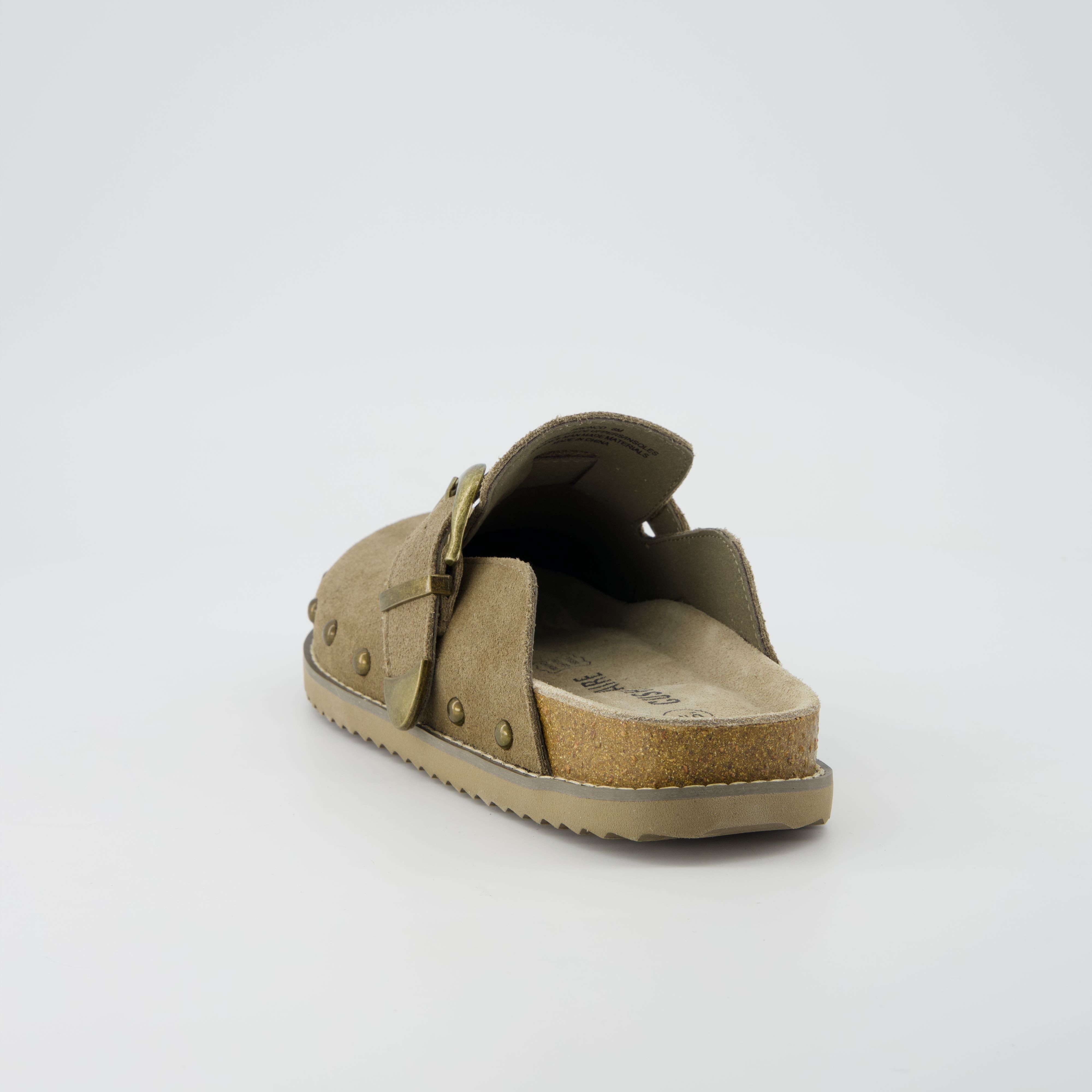 Bronco Suede Clogs