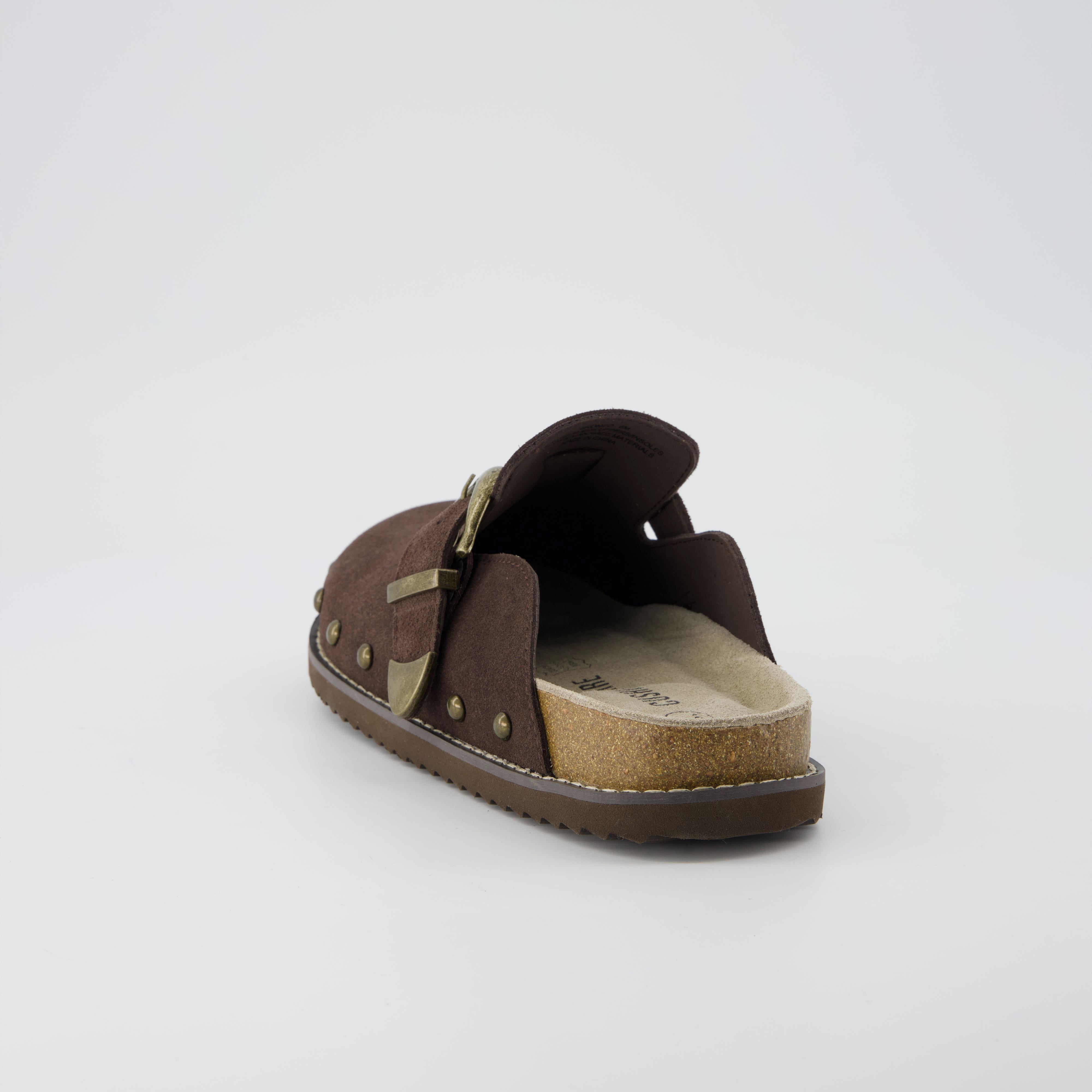 Bronco Suede Clogs