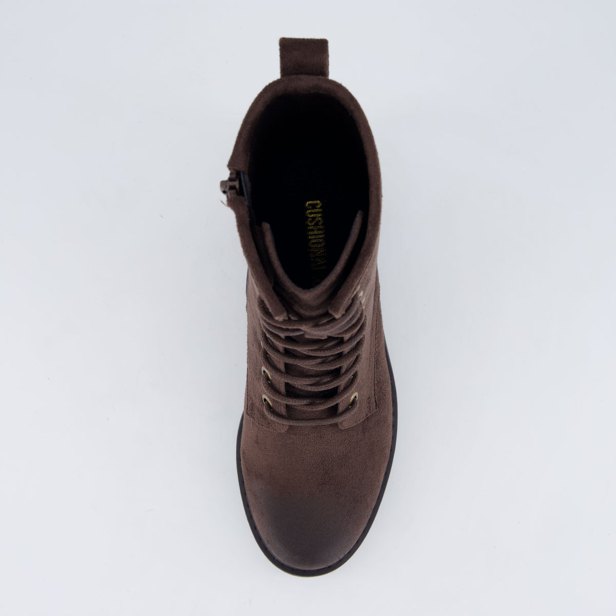 Andie Combat Ankle Boots Chocolate Medium