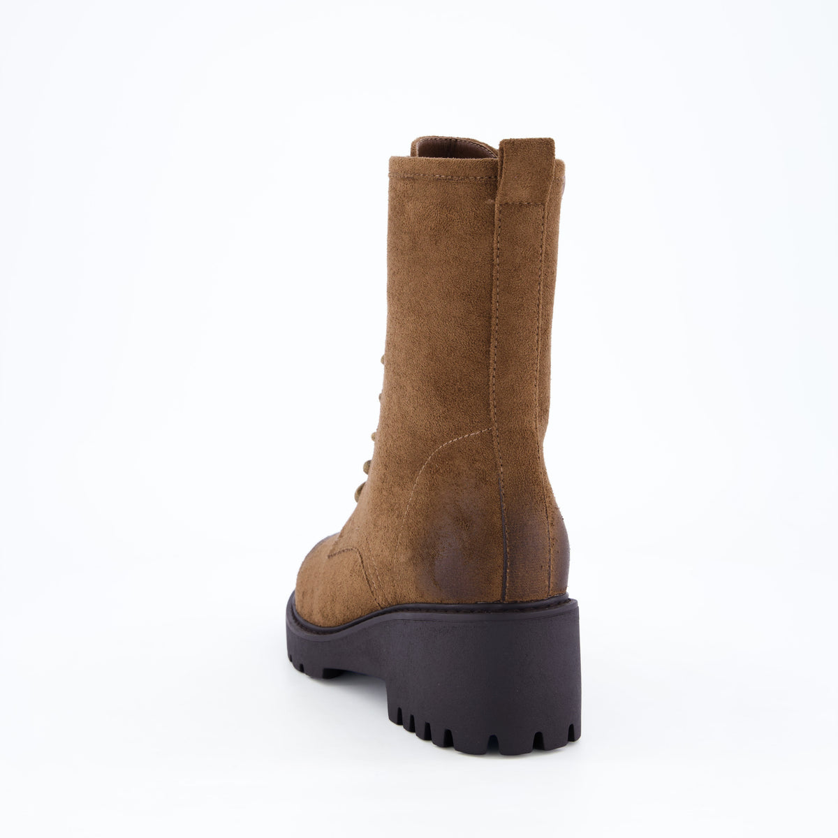 Andie Combat Ankle Boots Tan Medium