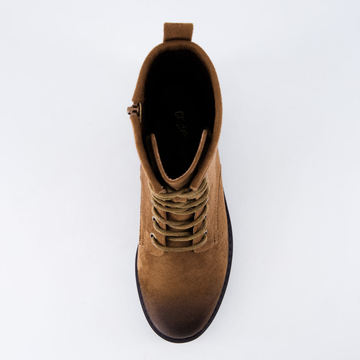Andie Combat Ankle Boots Tan Medium