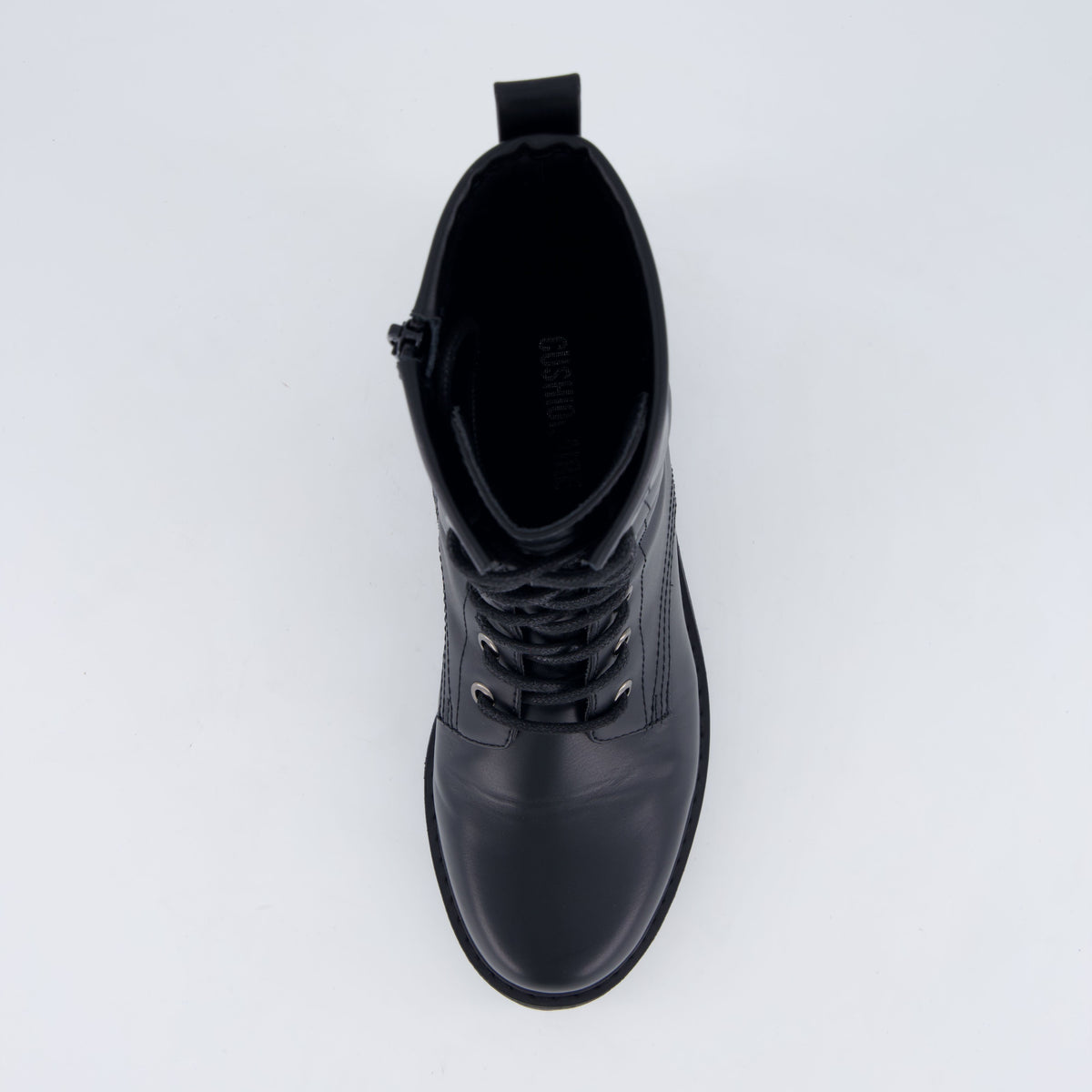 Andie Combat Ankle Boots Black Medium