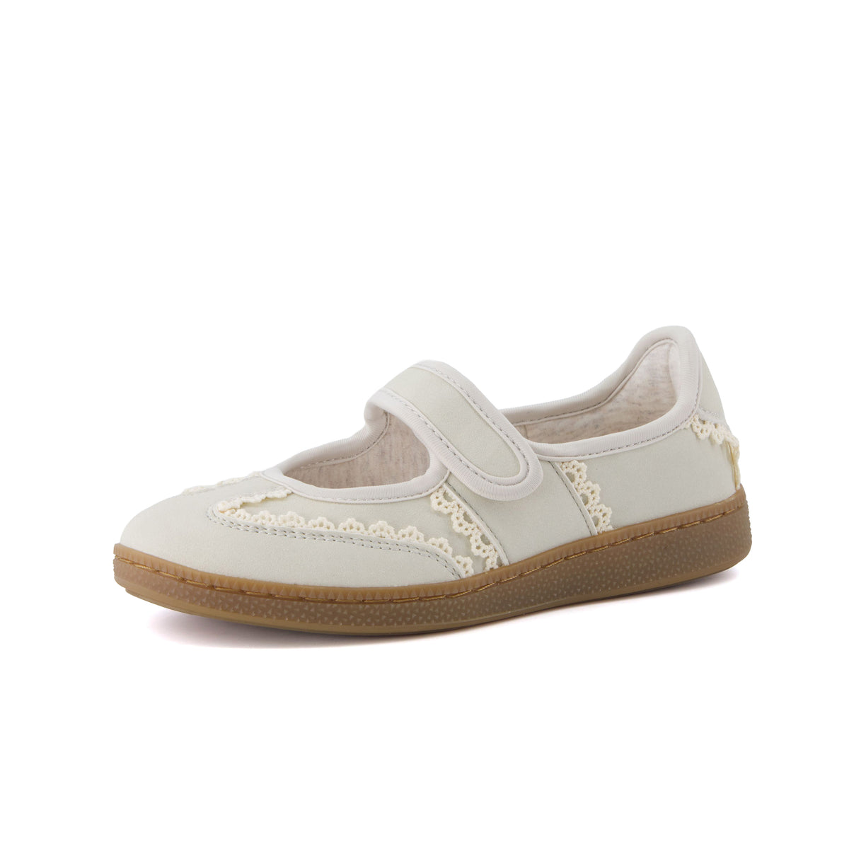 Babs Girls Mary Jane Shoes Ivory Medium