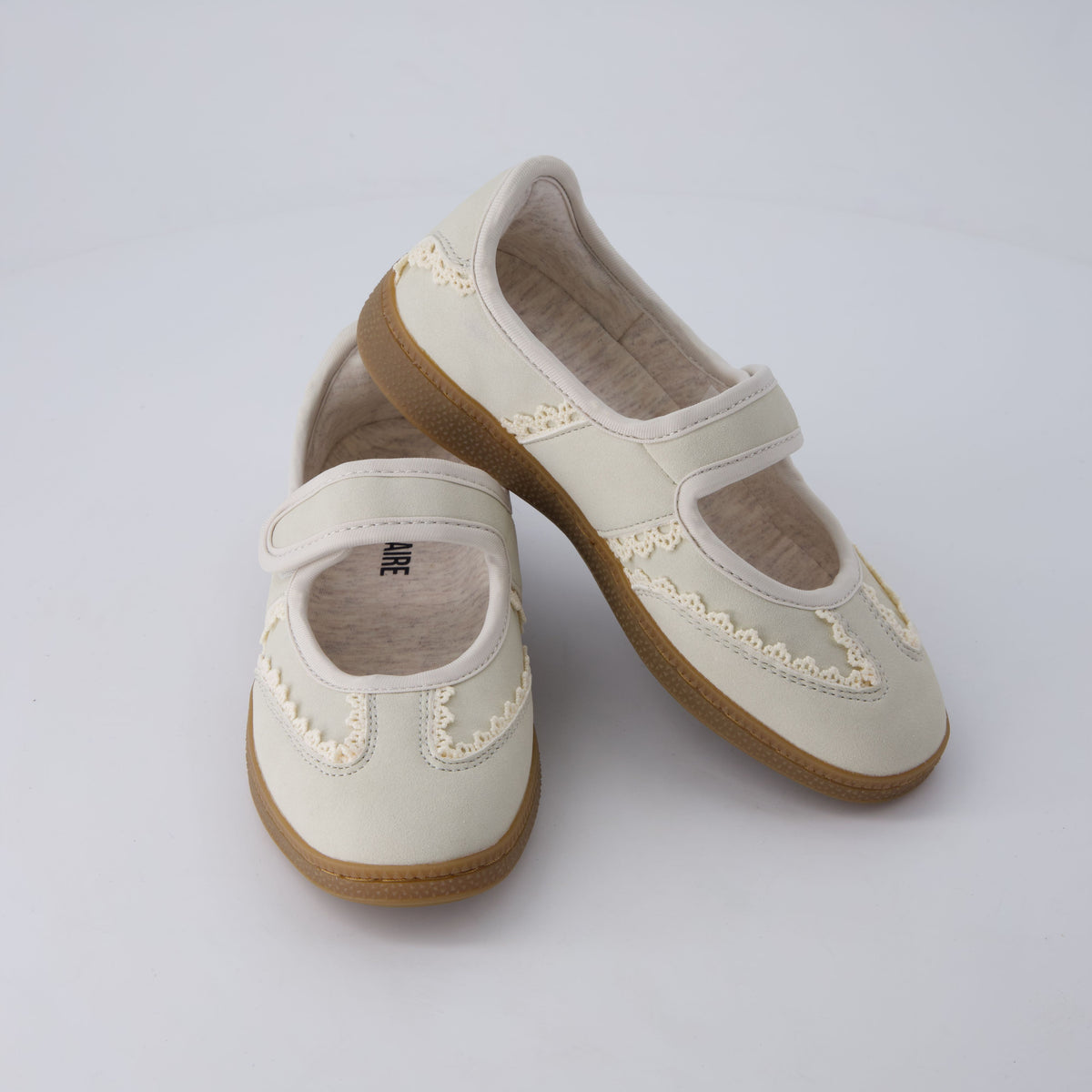 Babs Girls Mary Jane Shoes Ivory Medium