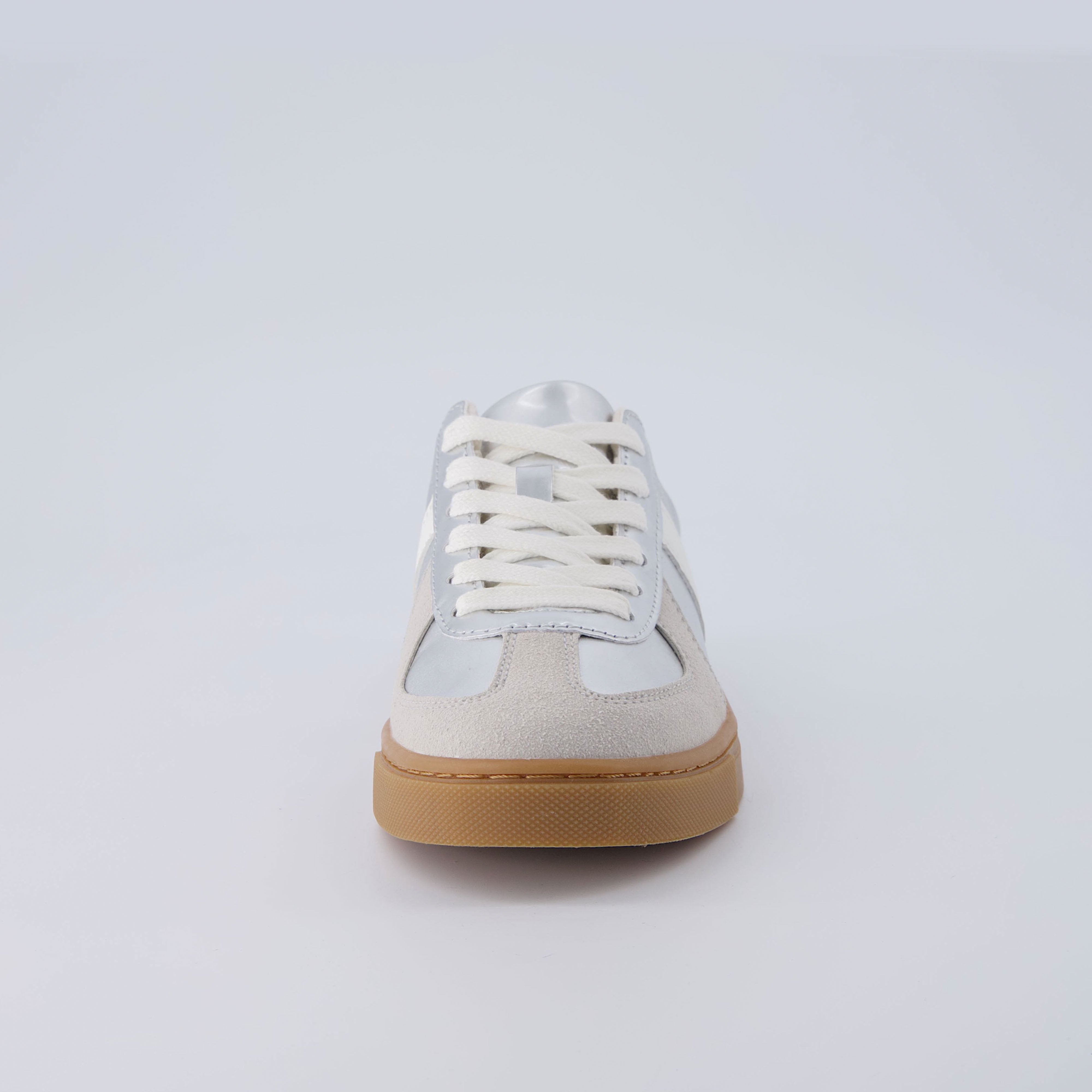 Bailey Lace Up Sneaker Silver