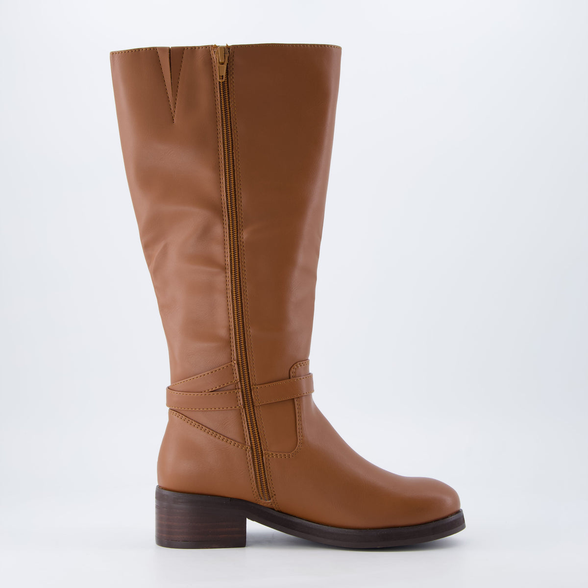 Baxter Knee High Boots Saddle