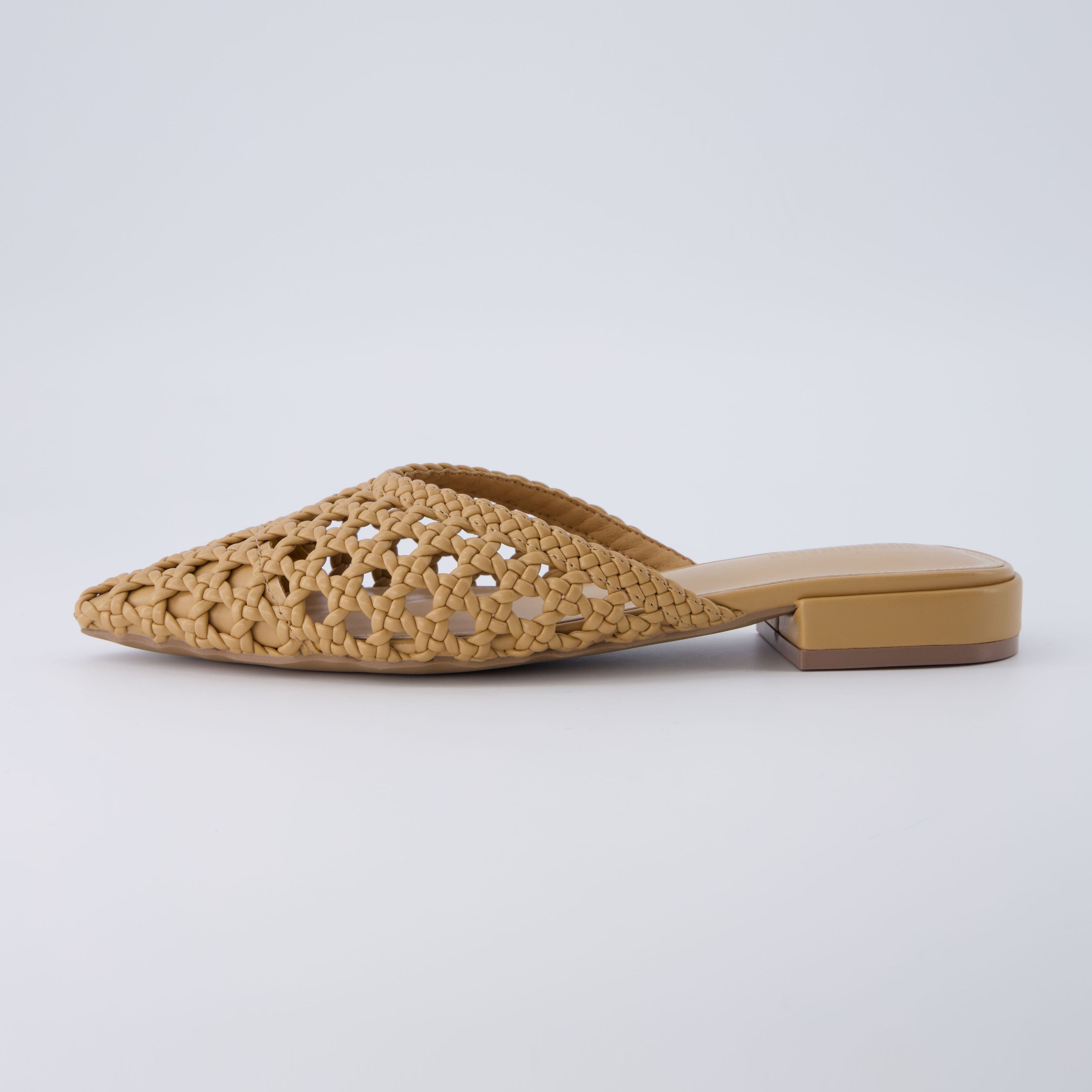 Behold Woven Mule Tan