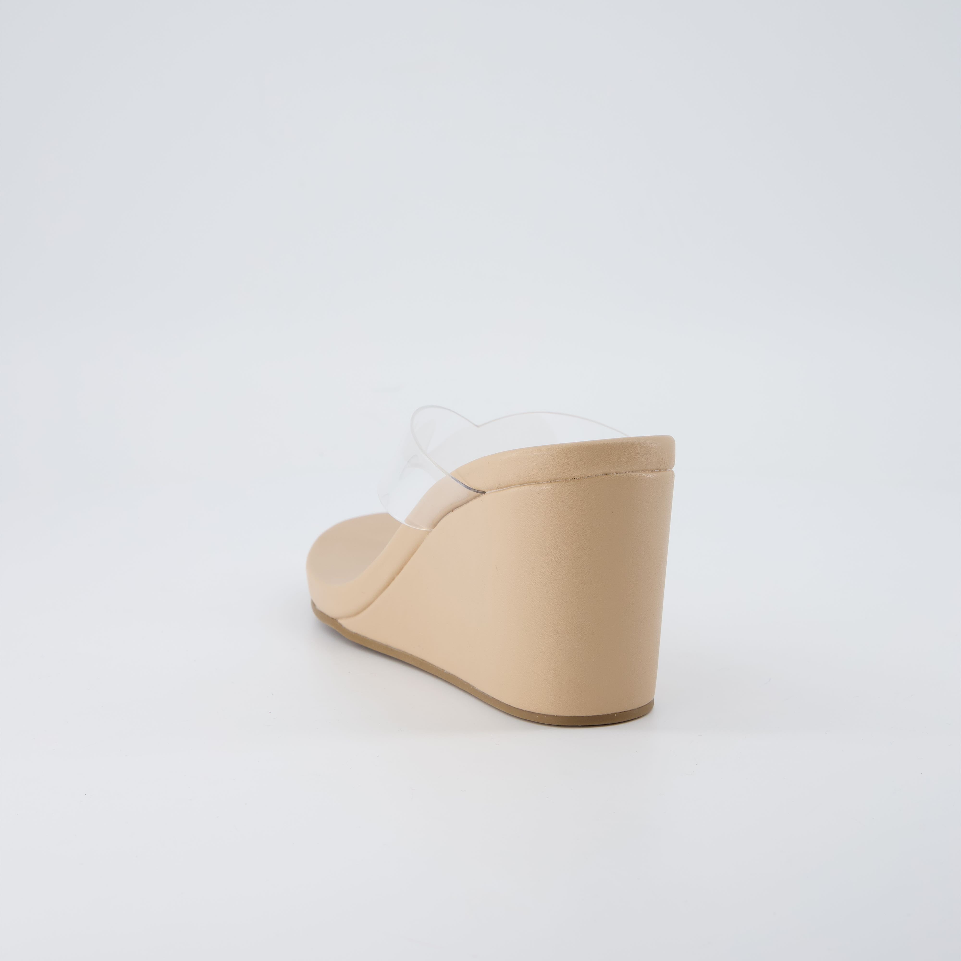 Bera Platform Sandals Clear