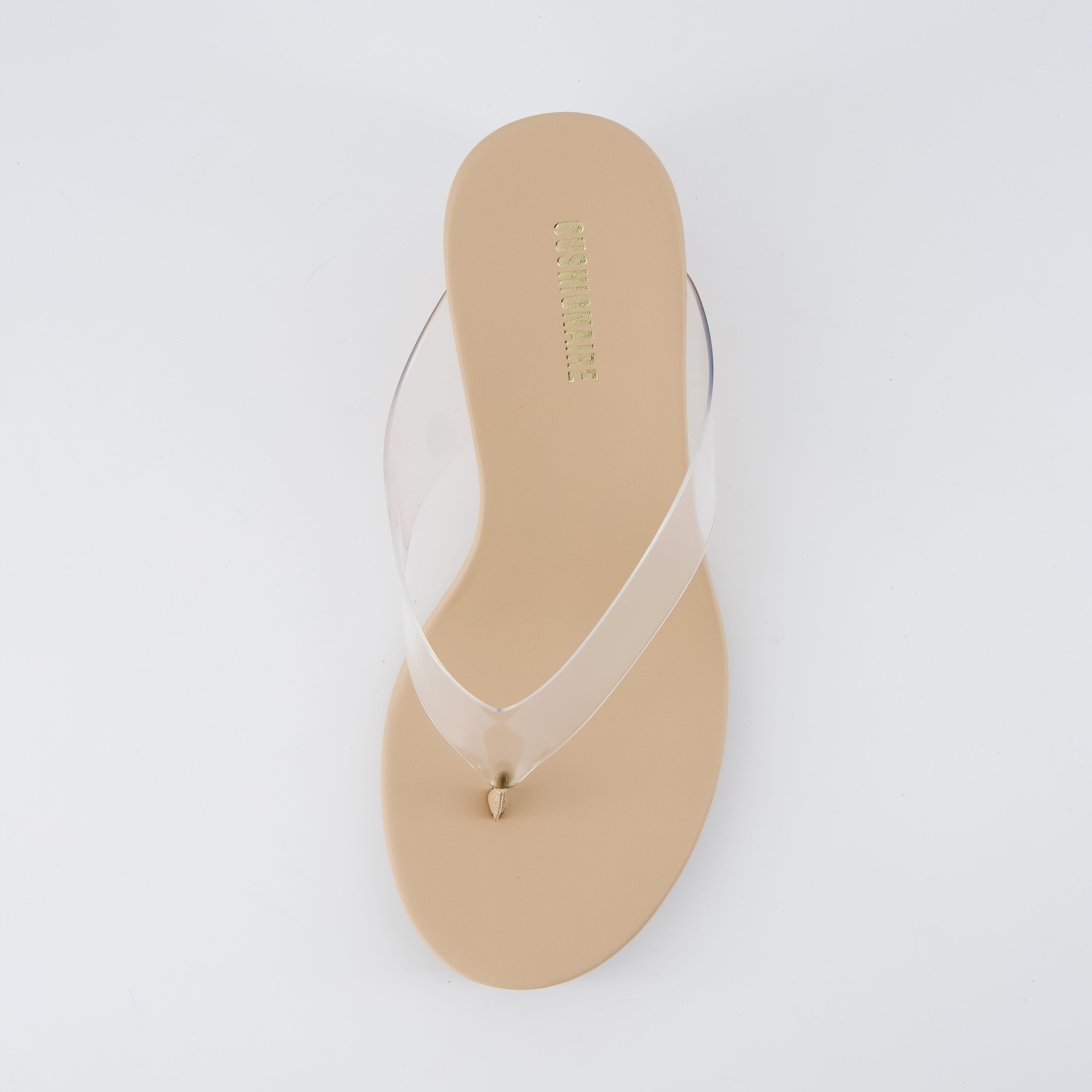 Bera Platform Sandals Clear