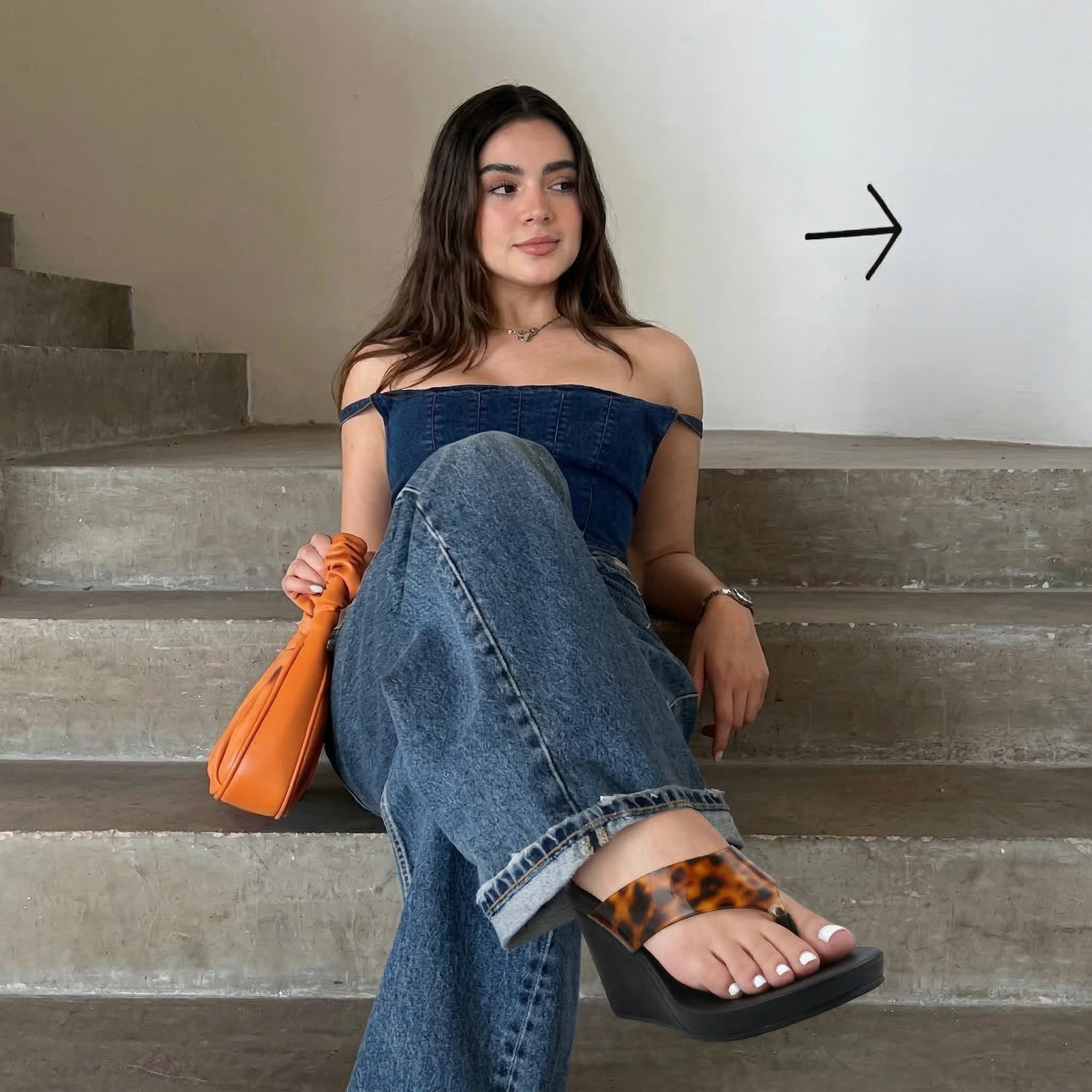 Bera Platform Sandals Tortoise Medium