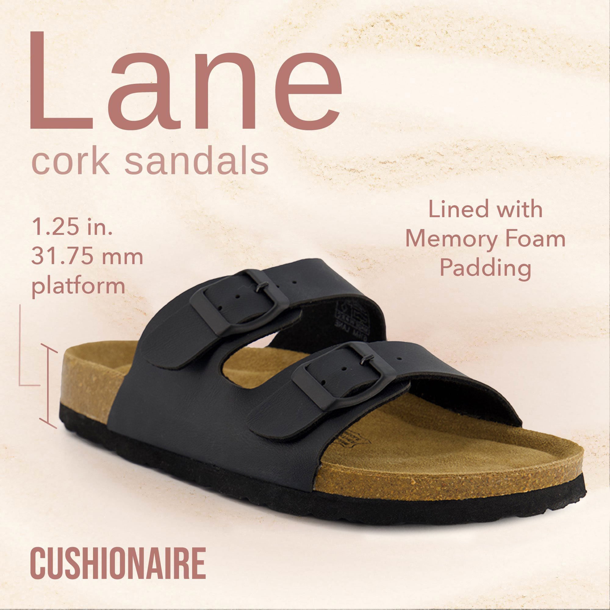Lane Cork Footbed Sandal