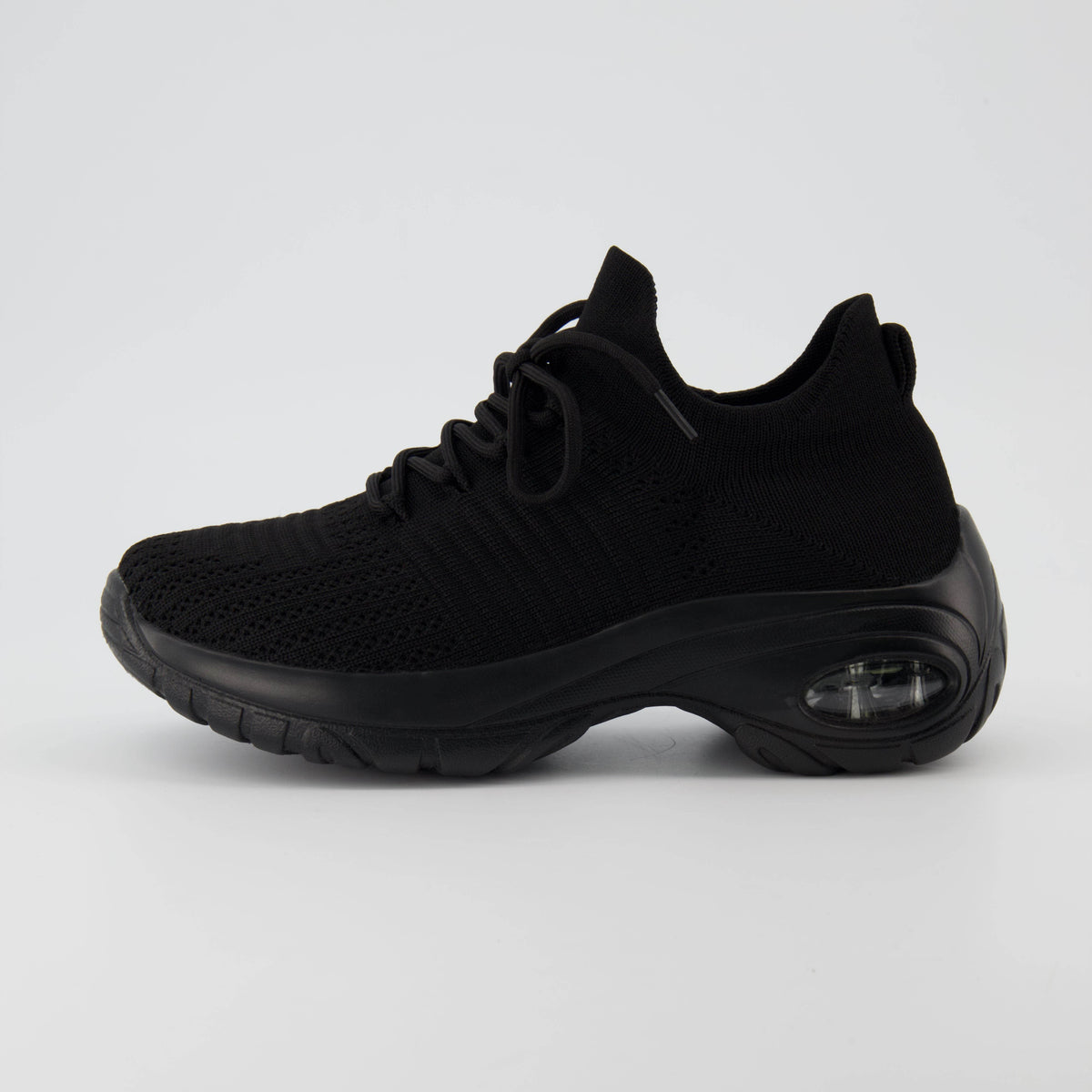 Sneakers bassa nero donna in tessuto arricchita con lacci colorati Sneakers bassa nero donna in tessuto arricchita con lacci colorati