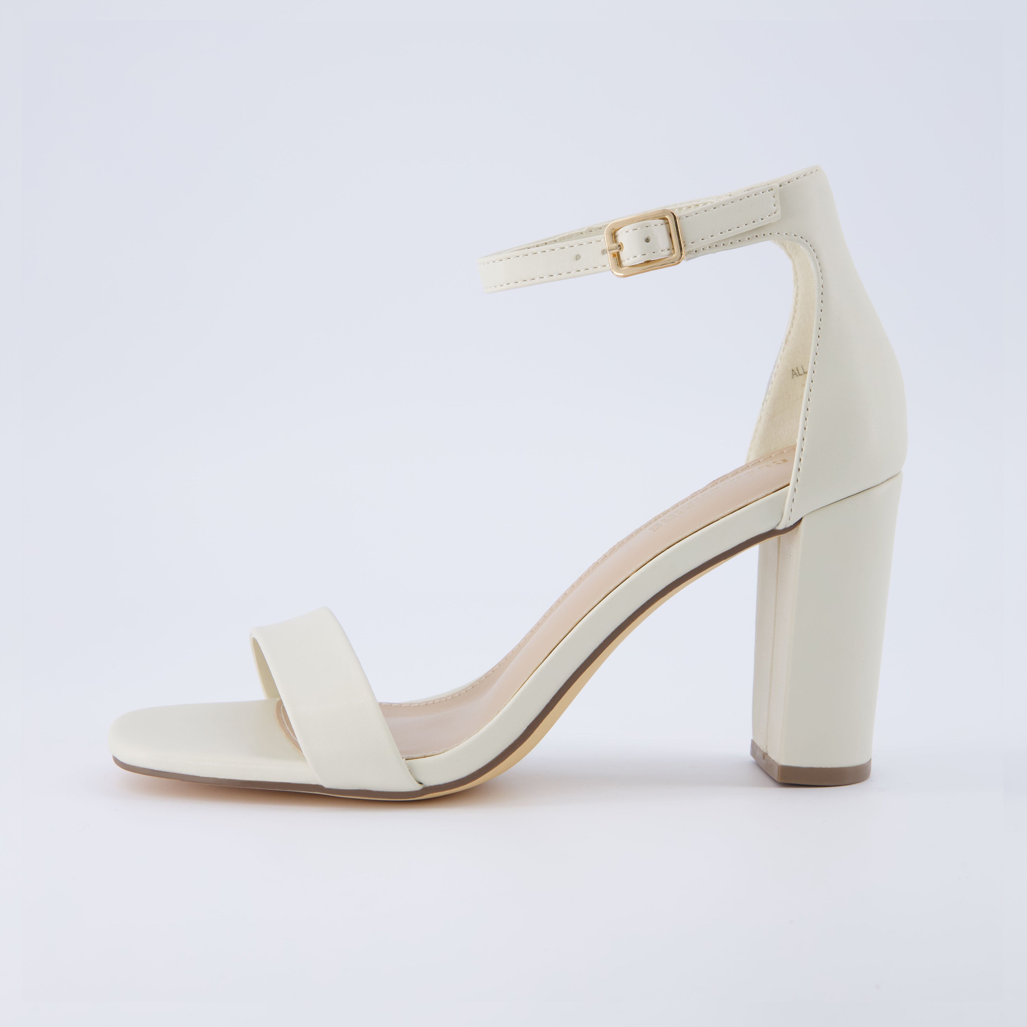 Bliss Block Heel Sandal Ivory
