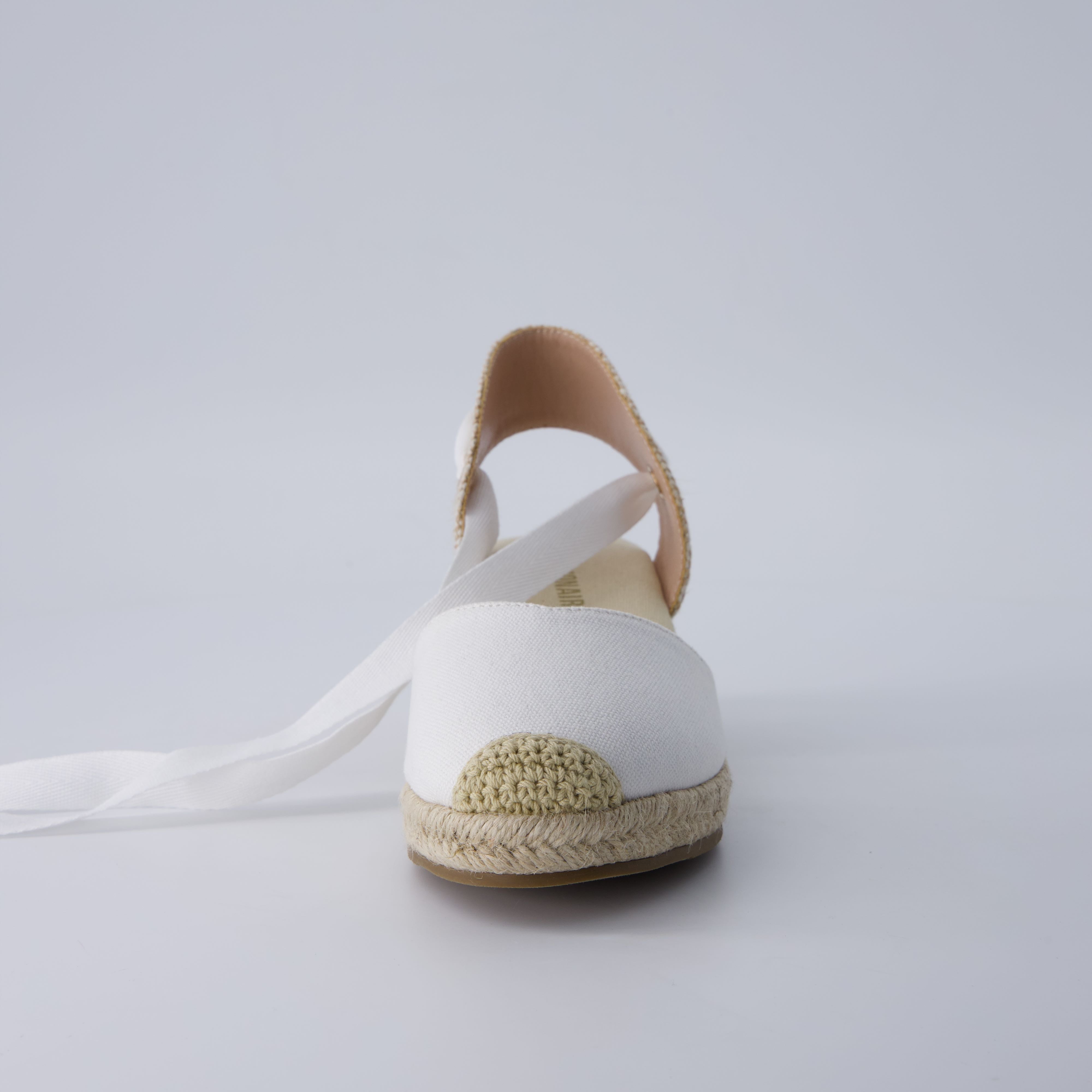 Bonita Platform Wedge Sandals Chocolate Linen