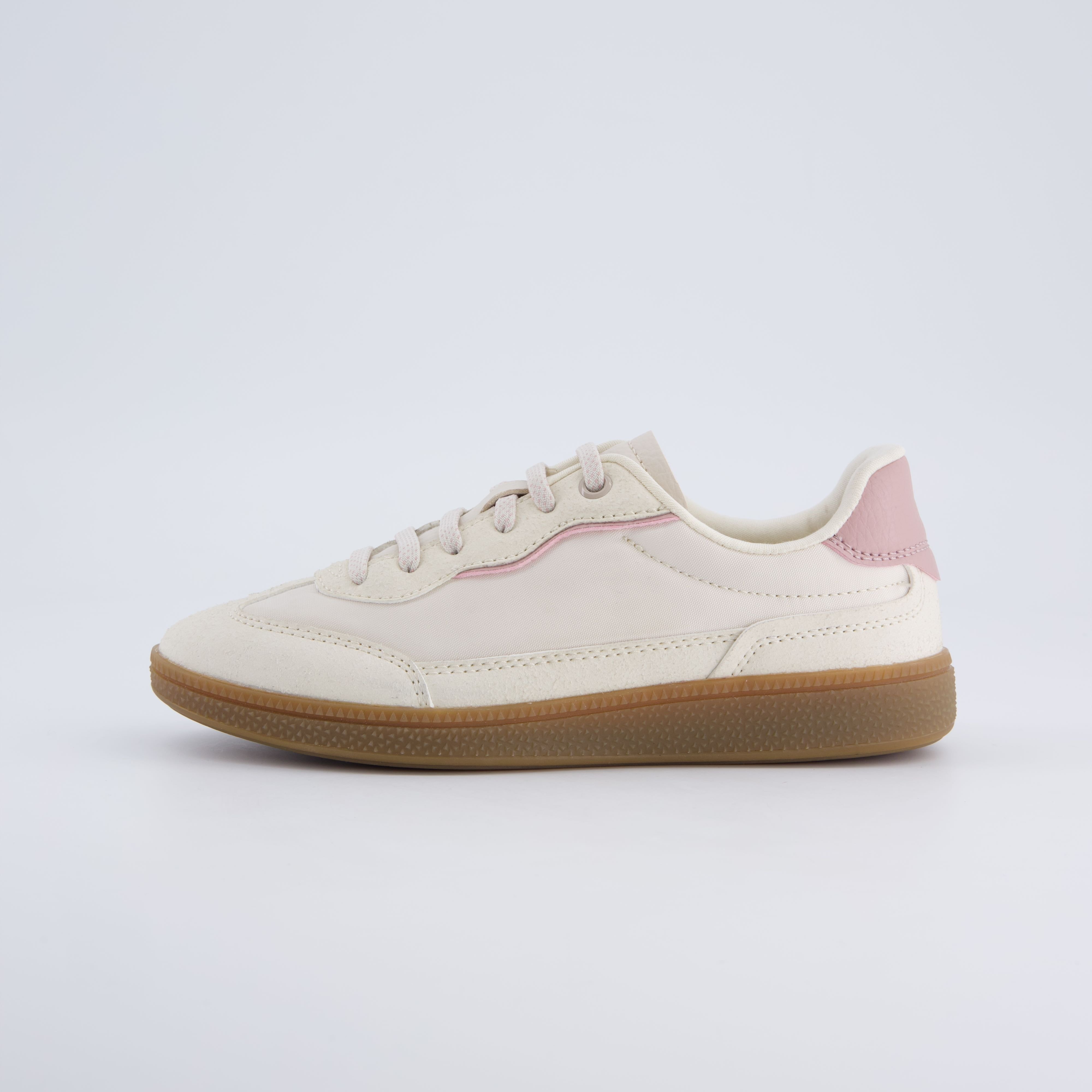 Bonnie Girls Tennis Shoes Off White Medium