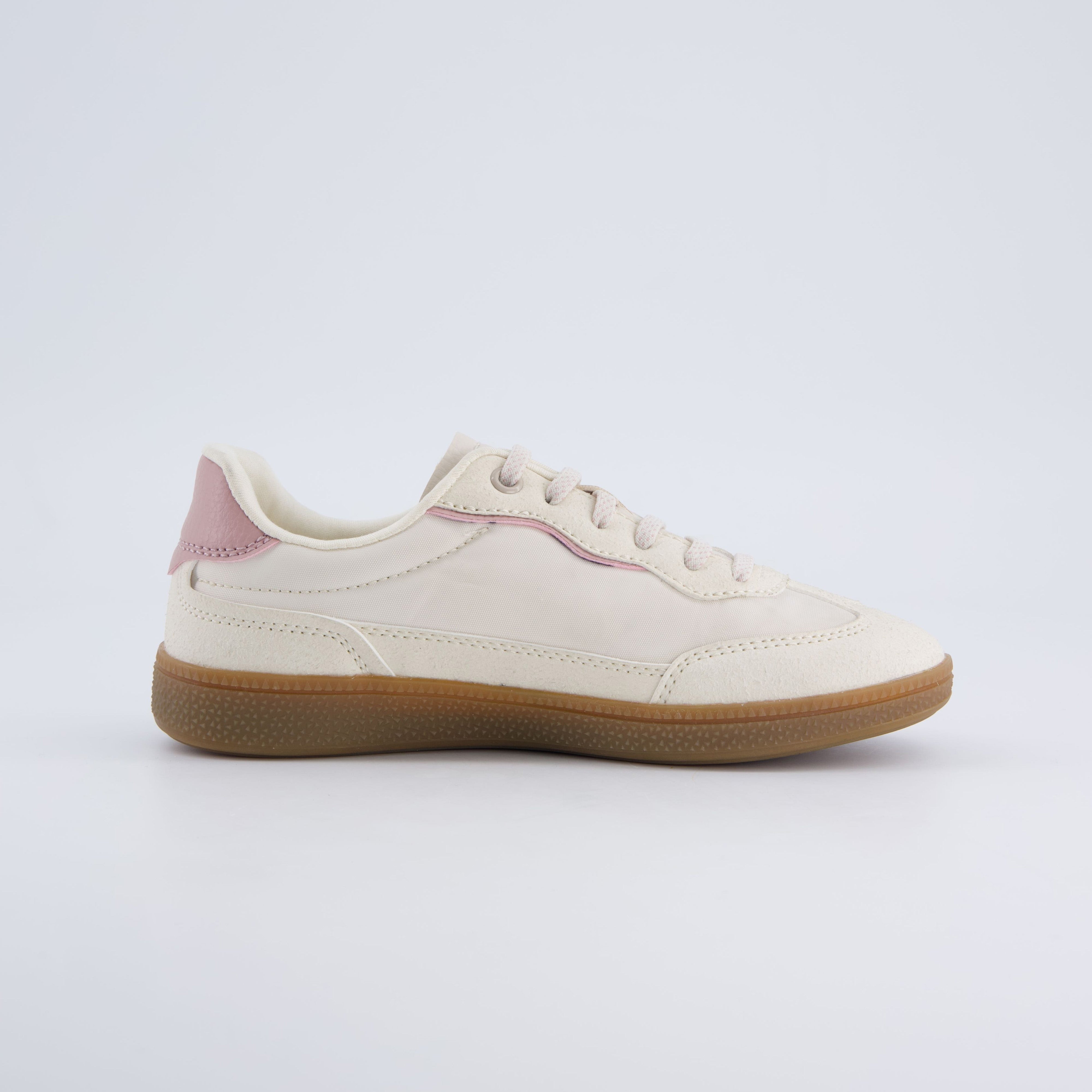 Bonnie Girls Tennis Shoes Off White Medium