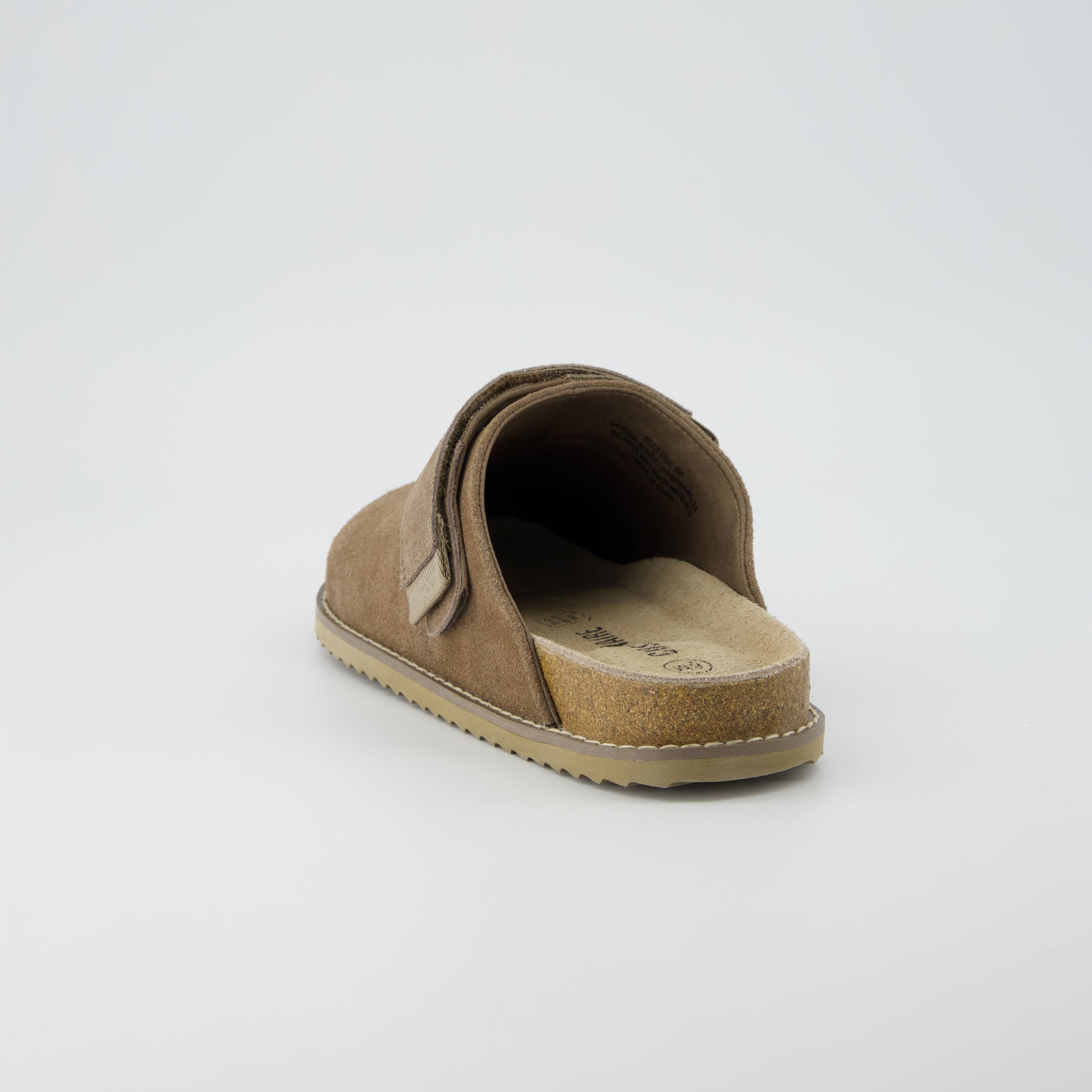 Boulder Suede Clog Taupe