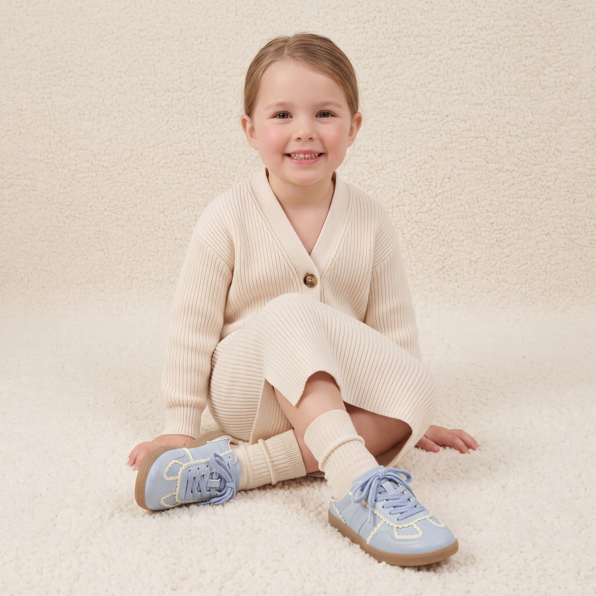Bria Kids Fashion Sneakers Blue Medium