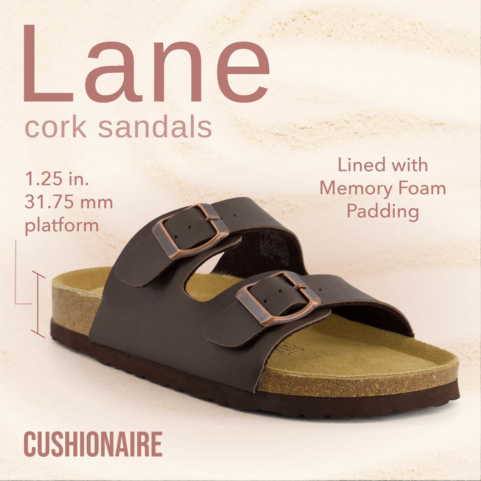 Lane Cork Footbed Sandal