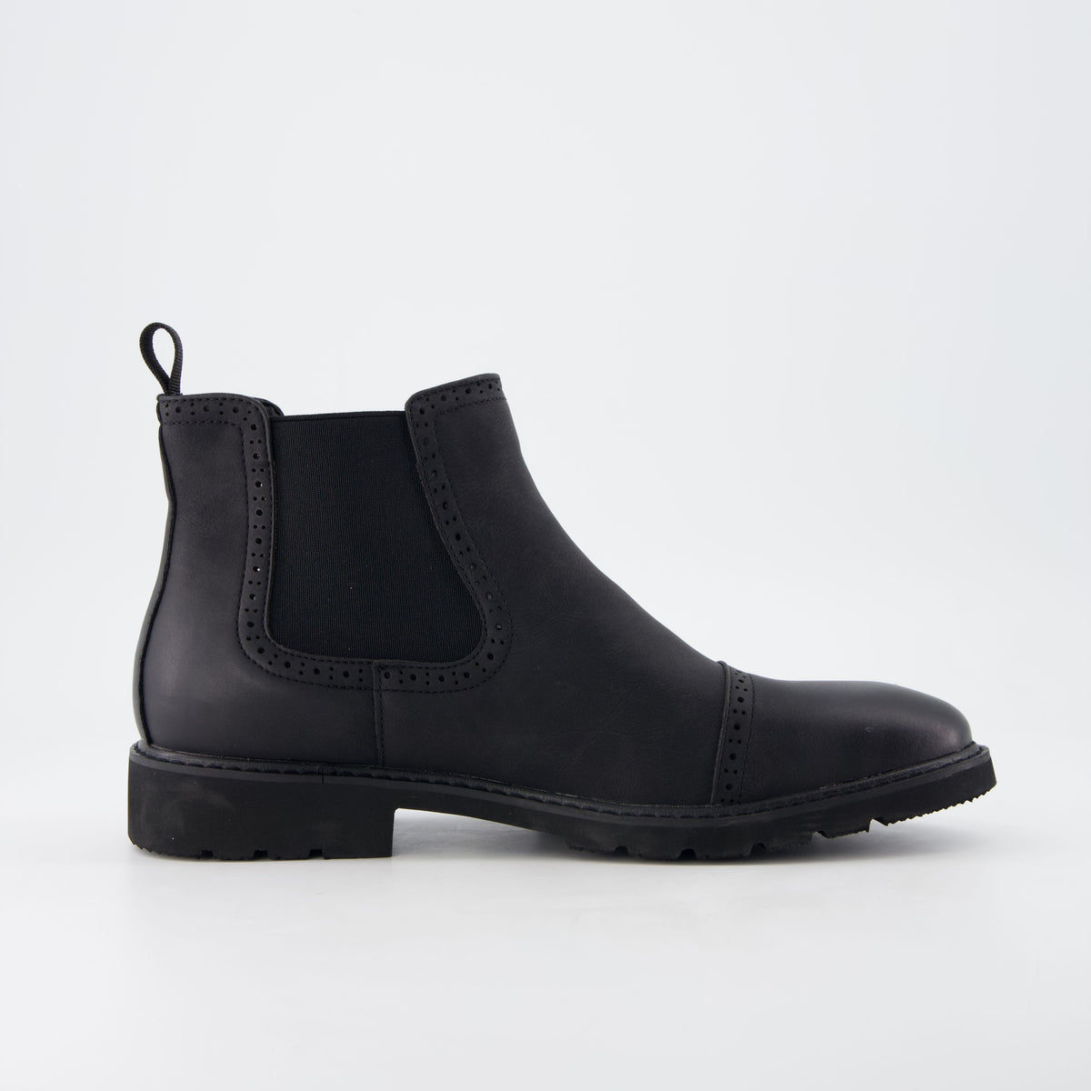 Cal Chelsea Mens Boots Black Medium