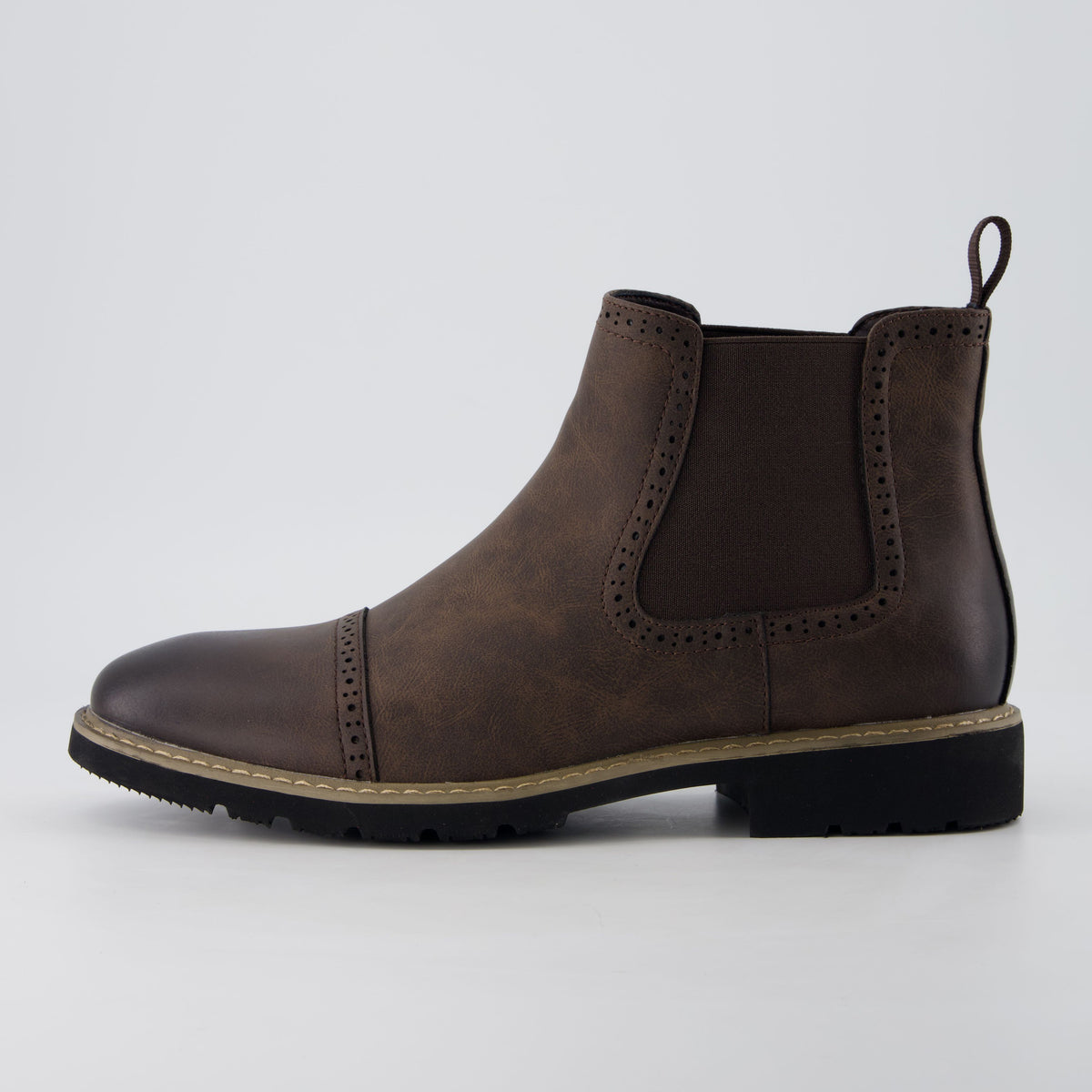 Cal Chelsea Mens Boots Brown Medium