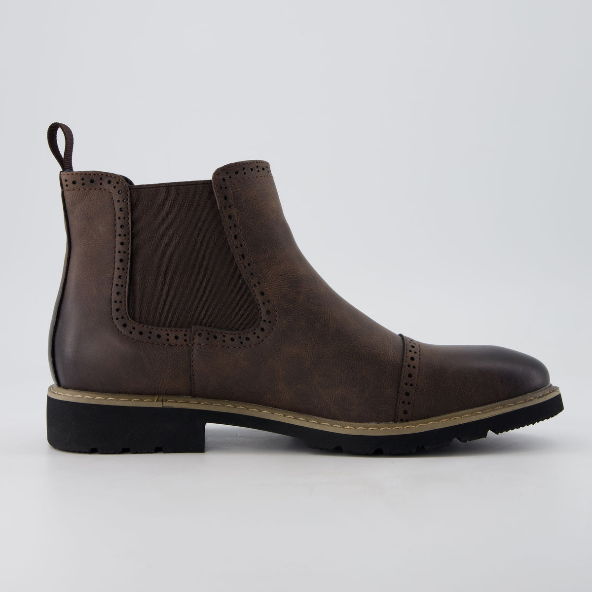 Cal Chelsea Mens Boots Brown Medium