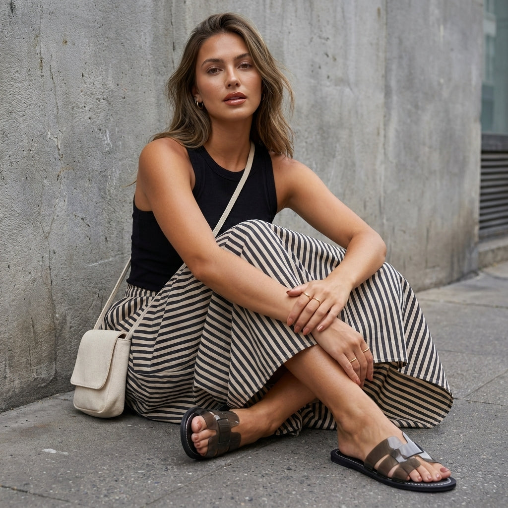Caper Jelly Sandals
