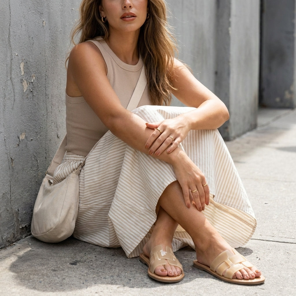 Caper Jelly Sandals