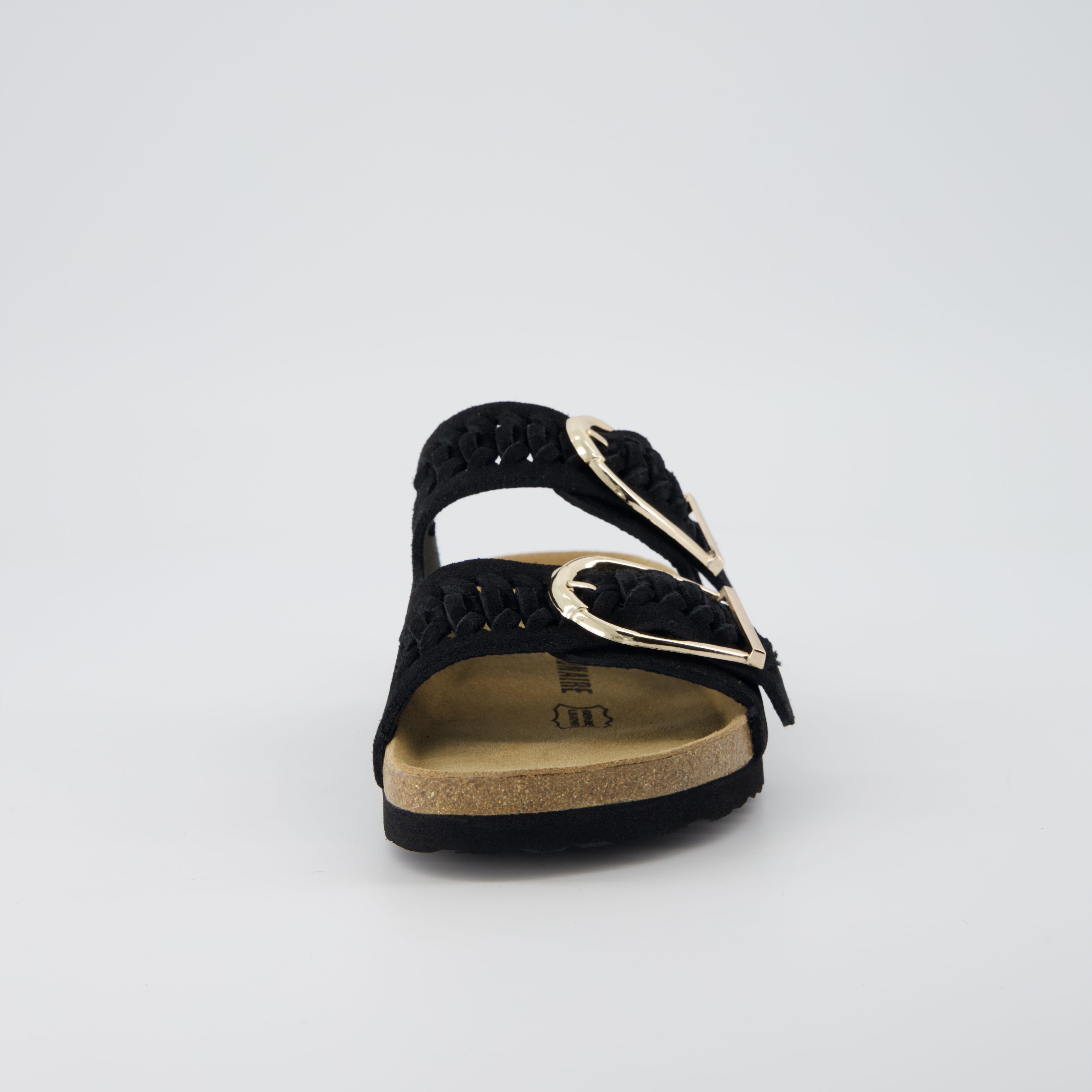 Cashew Cork Sandal Black