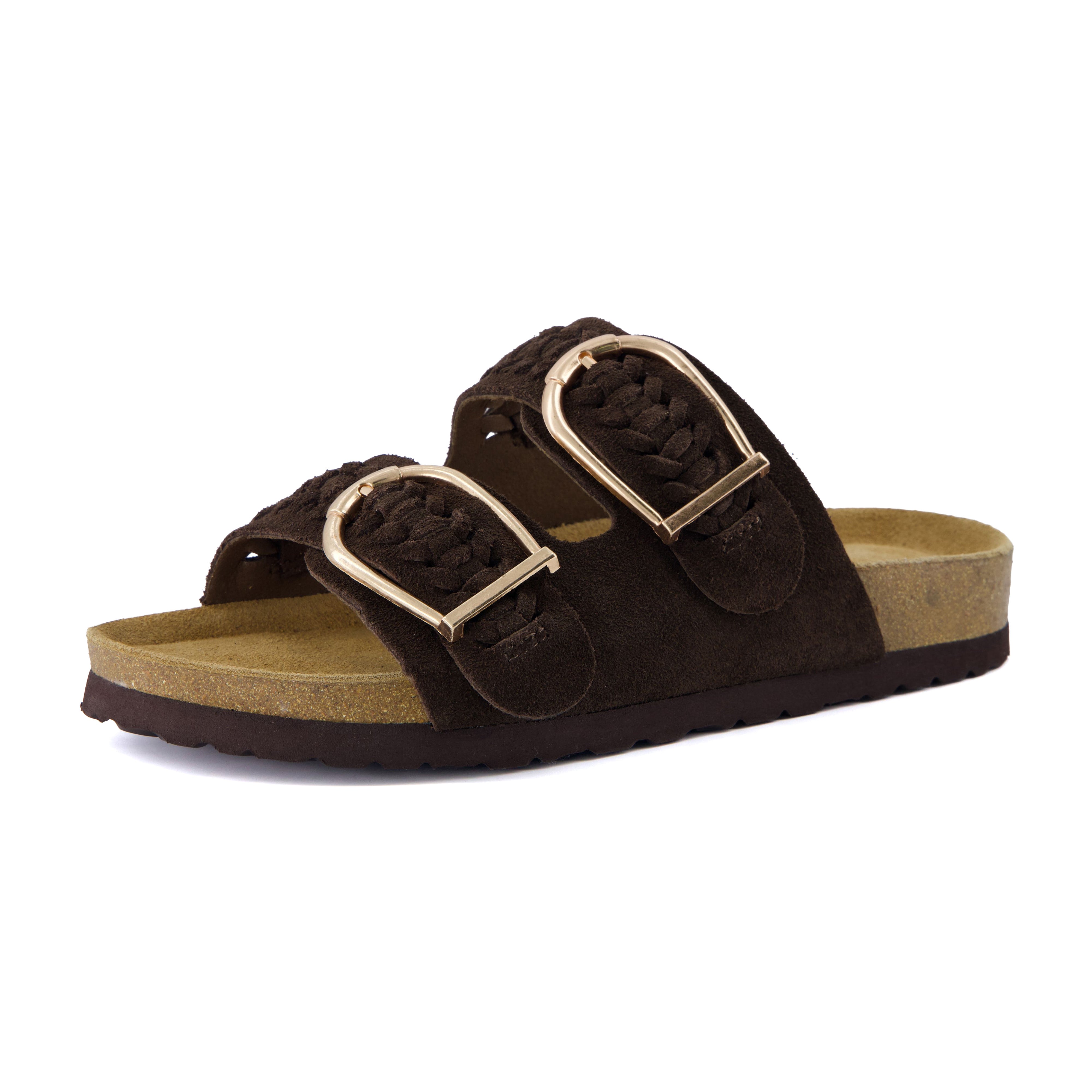 Cashew Cork Sandal Chocolate