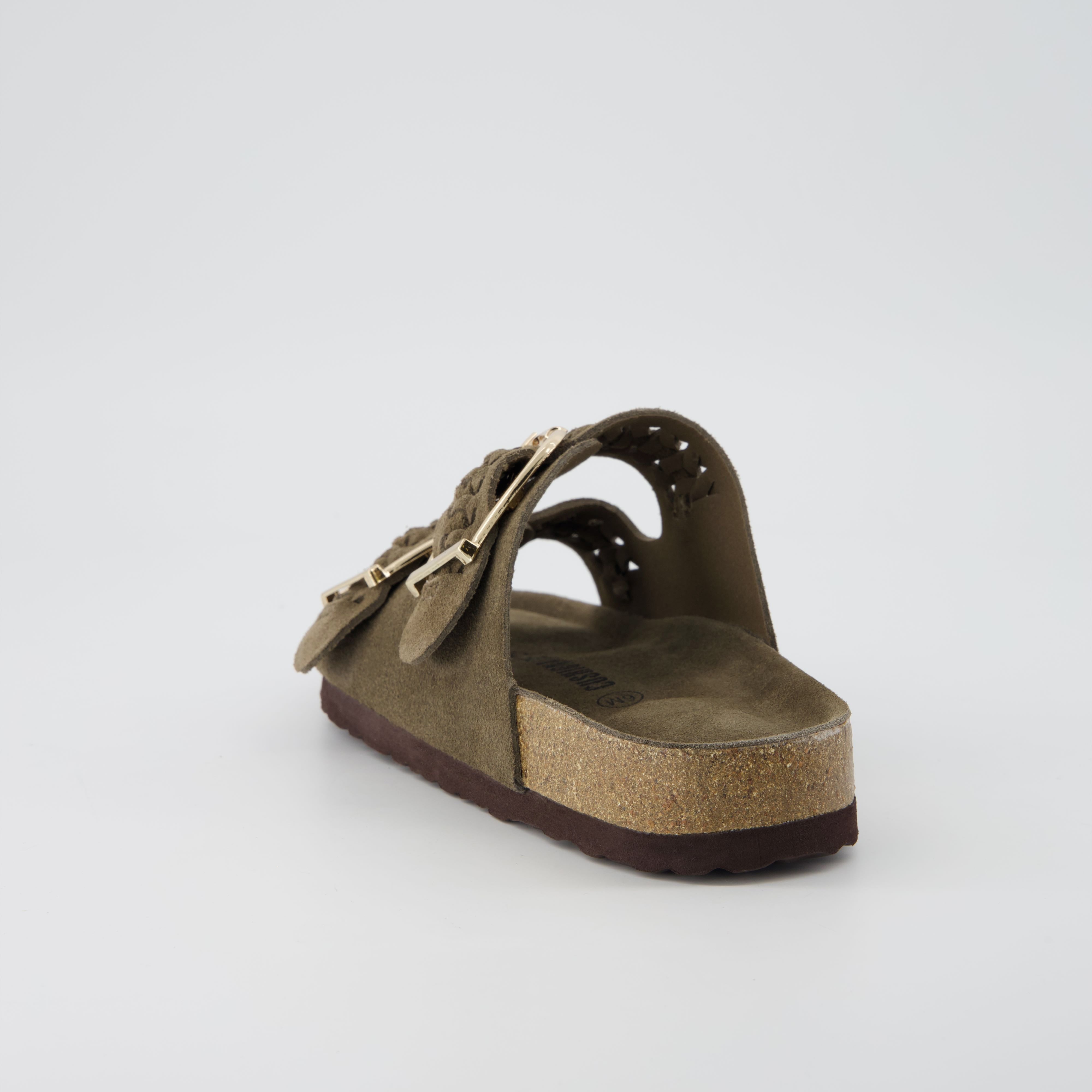 Cashew Cork Sandal Taupe