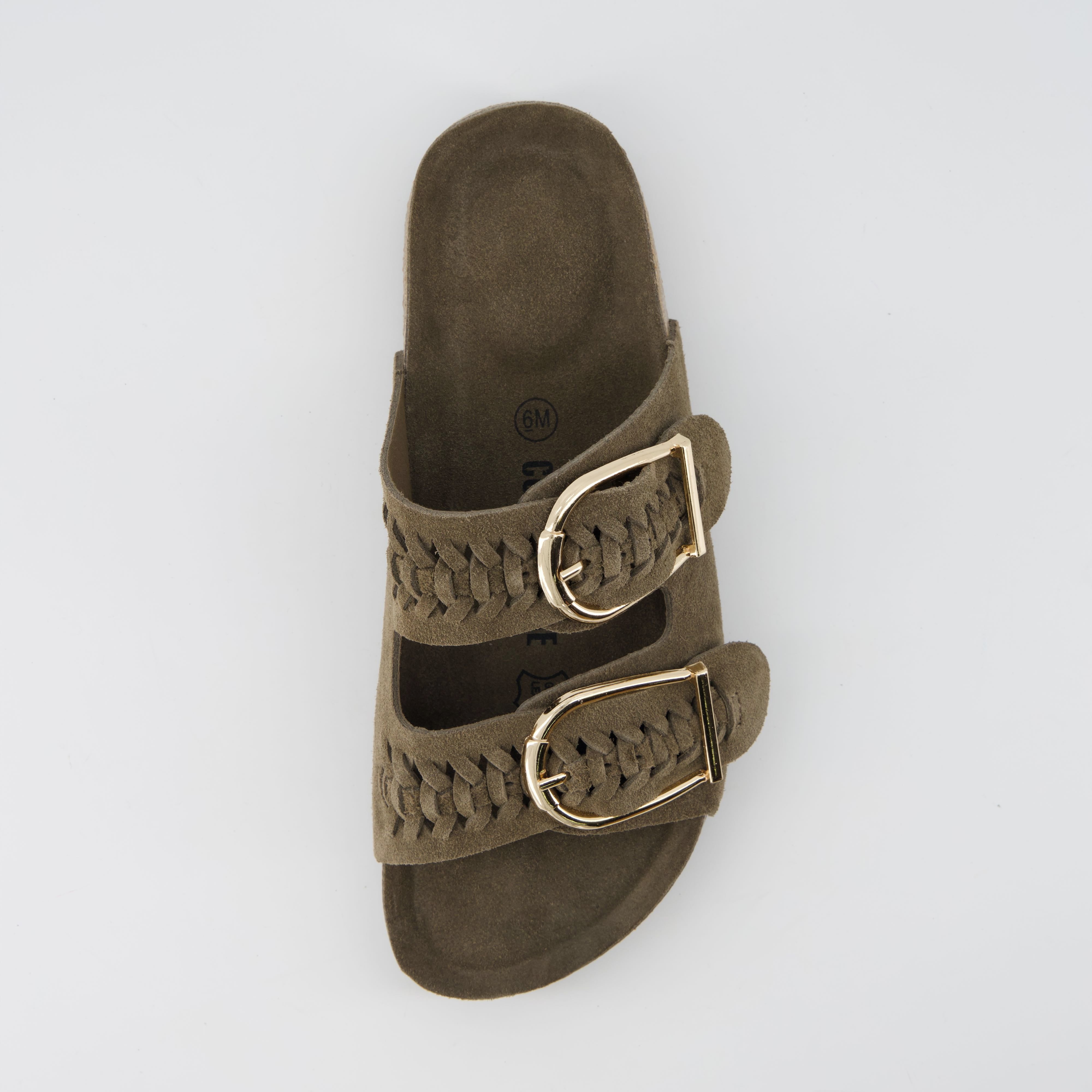 Cashew Cork Sandal Taupe