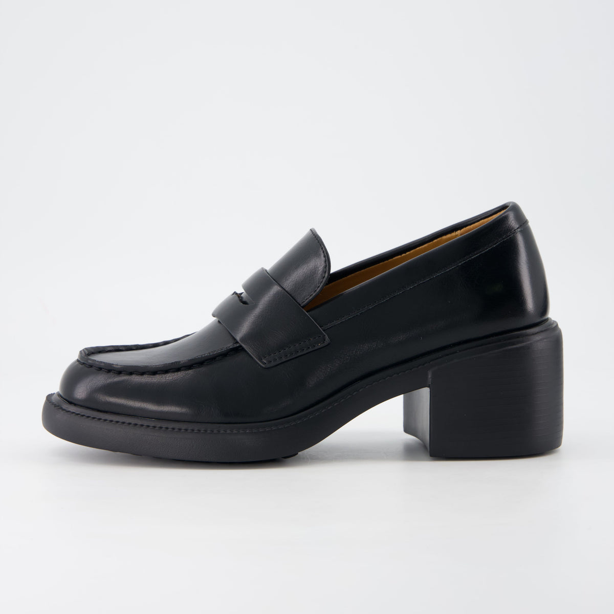 Chevy Chunky Heeled Womens Loafers