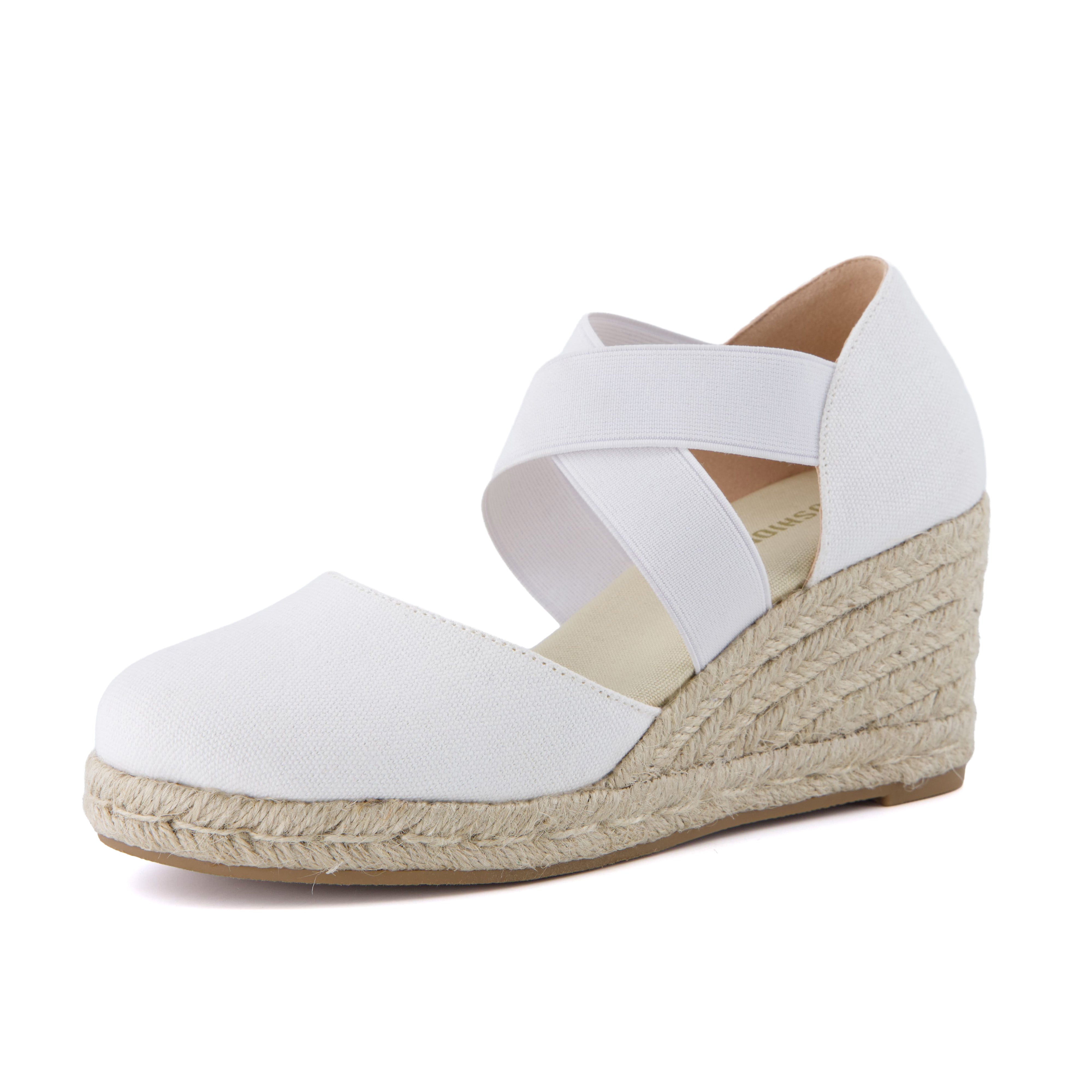 Chica Espadrille Wedge Sandals Chocolate