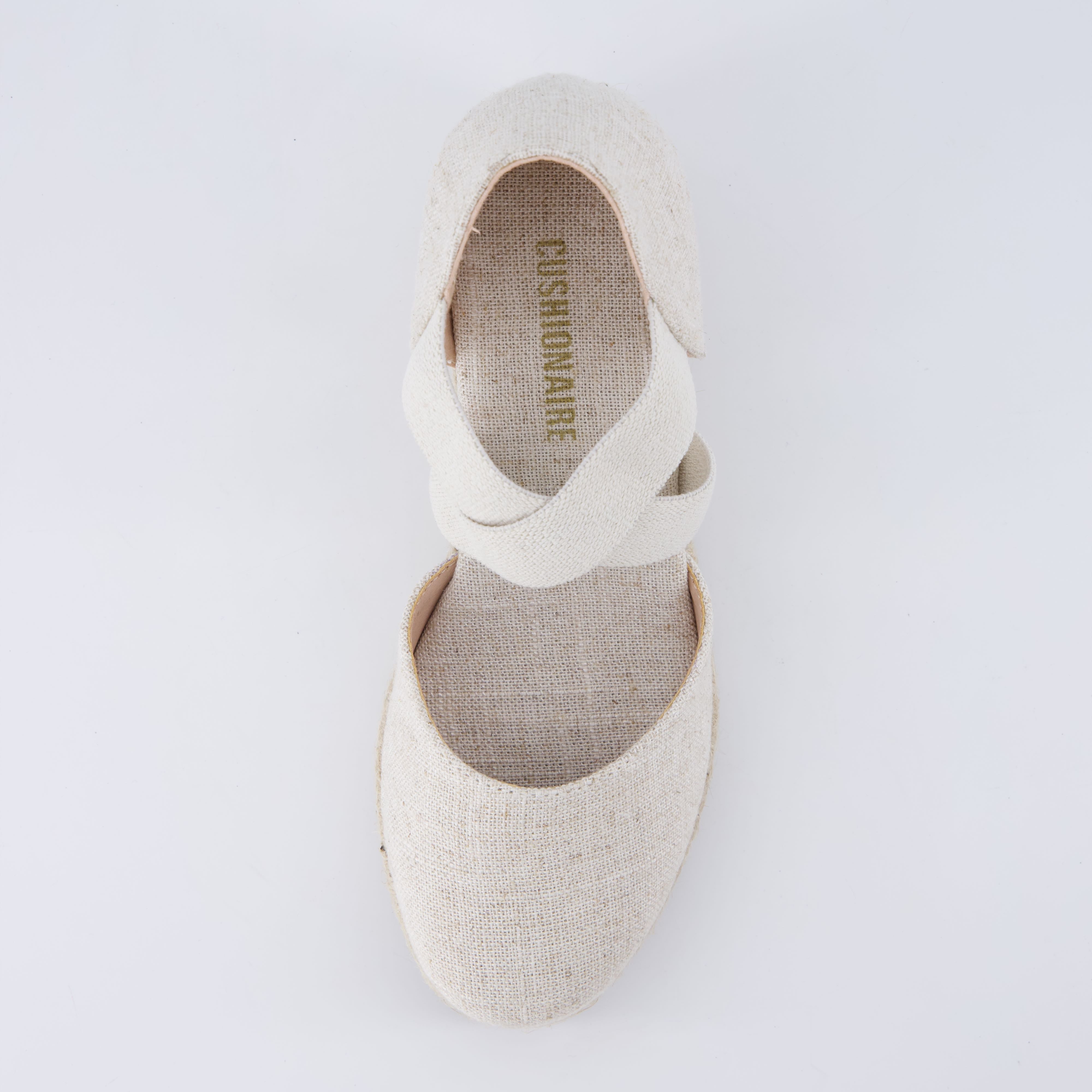Chica Espadrille Wedge Sandals Beige