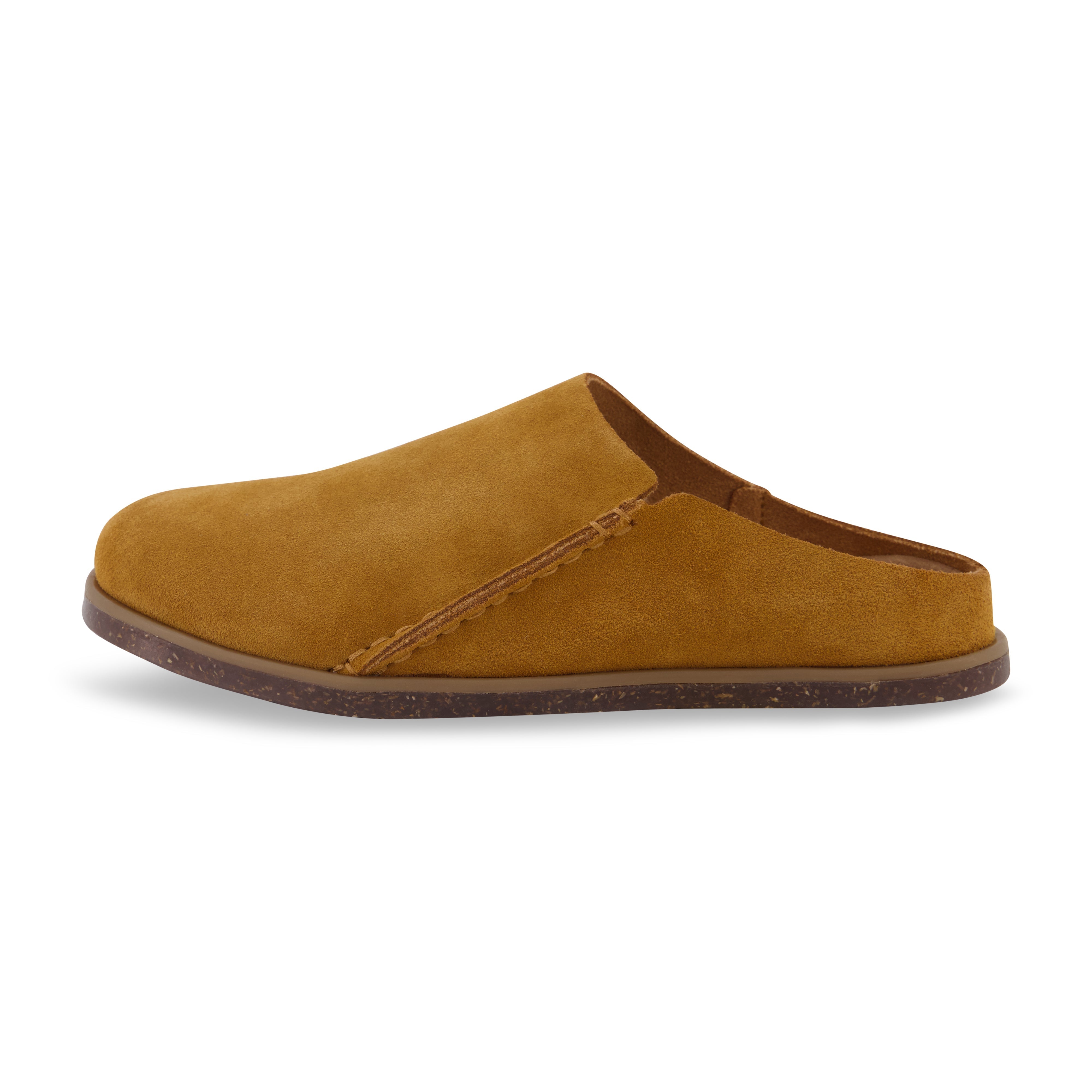 Clay Footbed Clog Tan