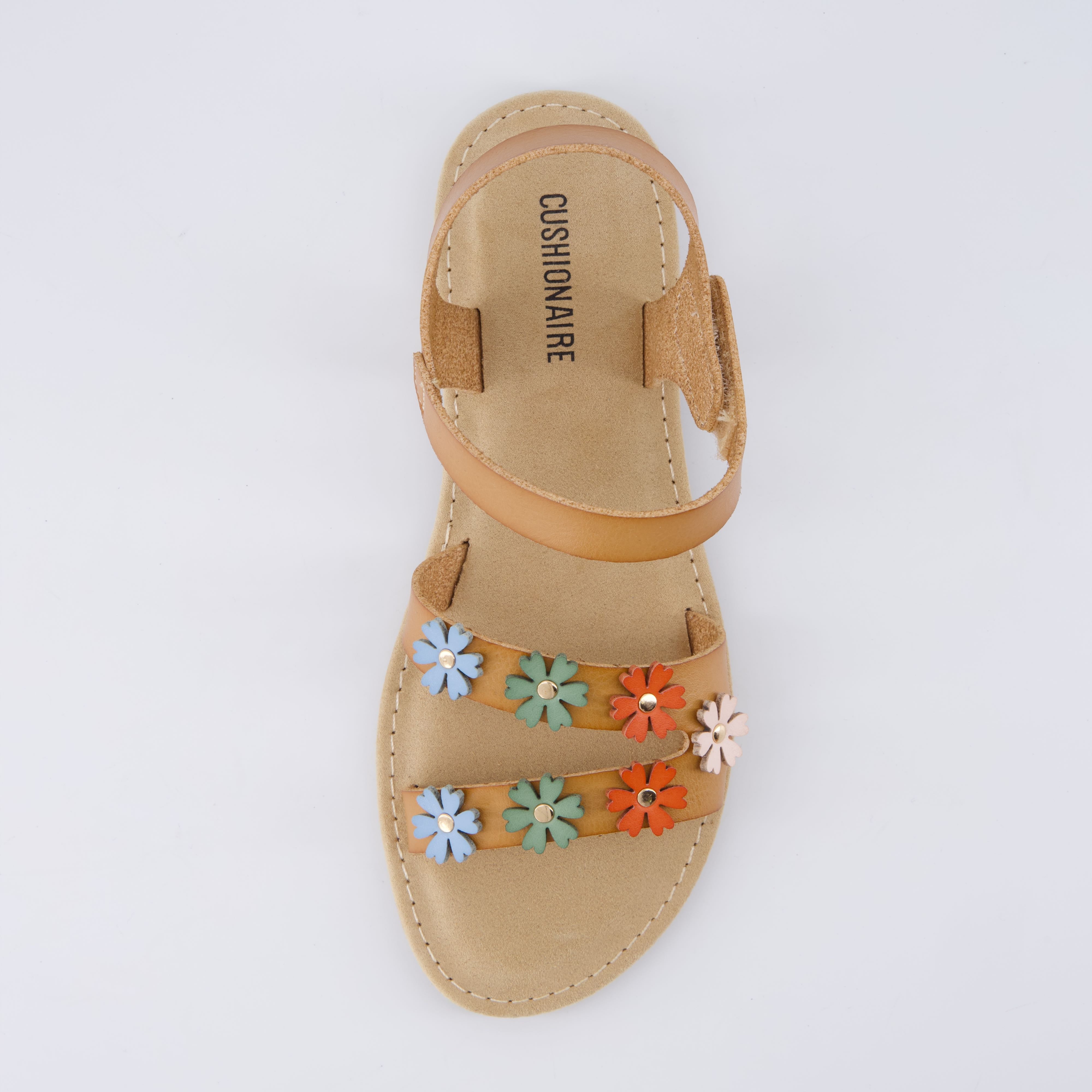 Cleo Girls Sandals Tan Medium