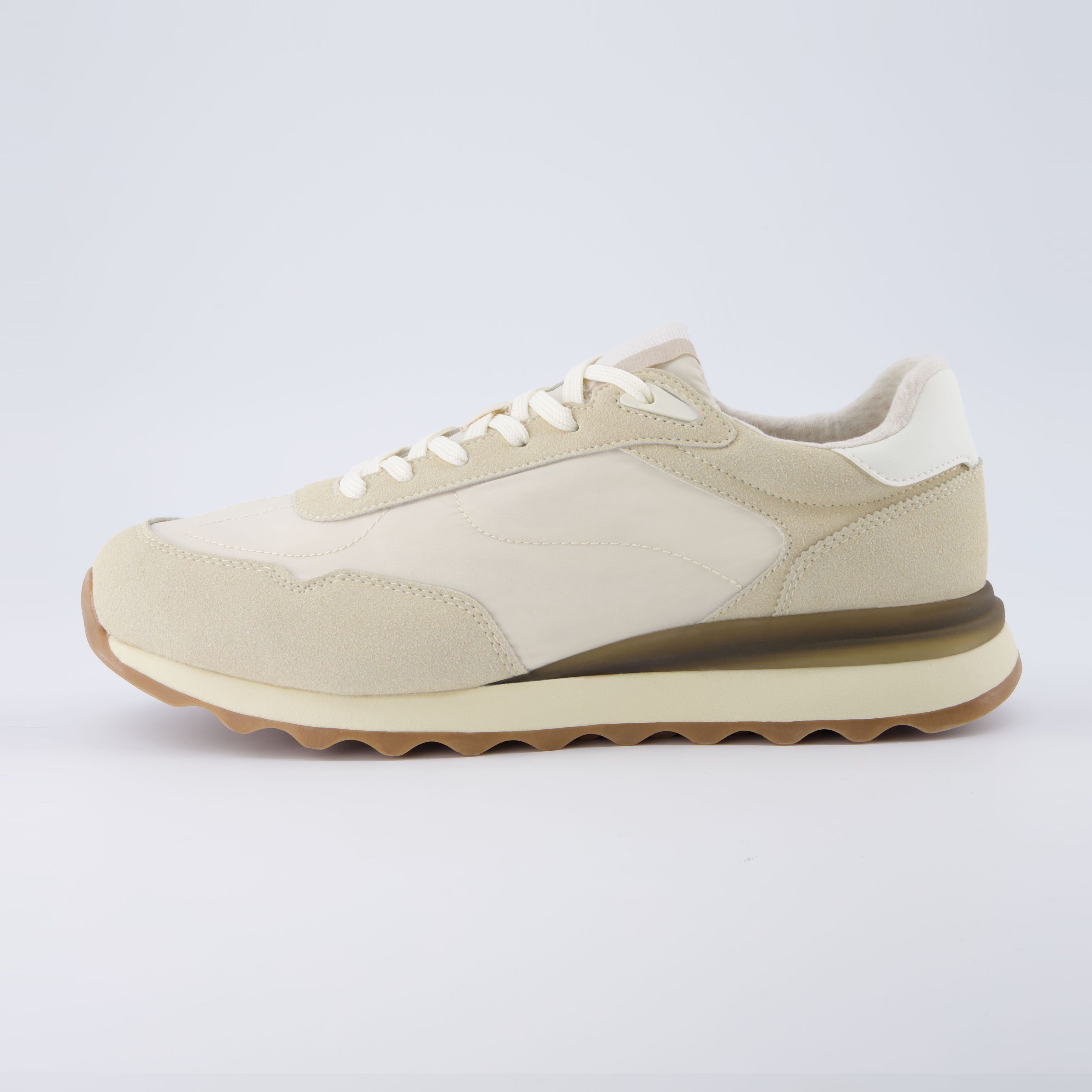 Crest Nylon Sneaker Beige