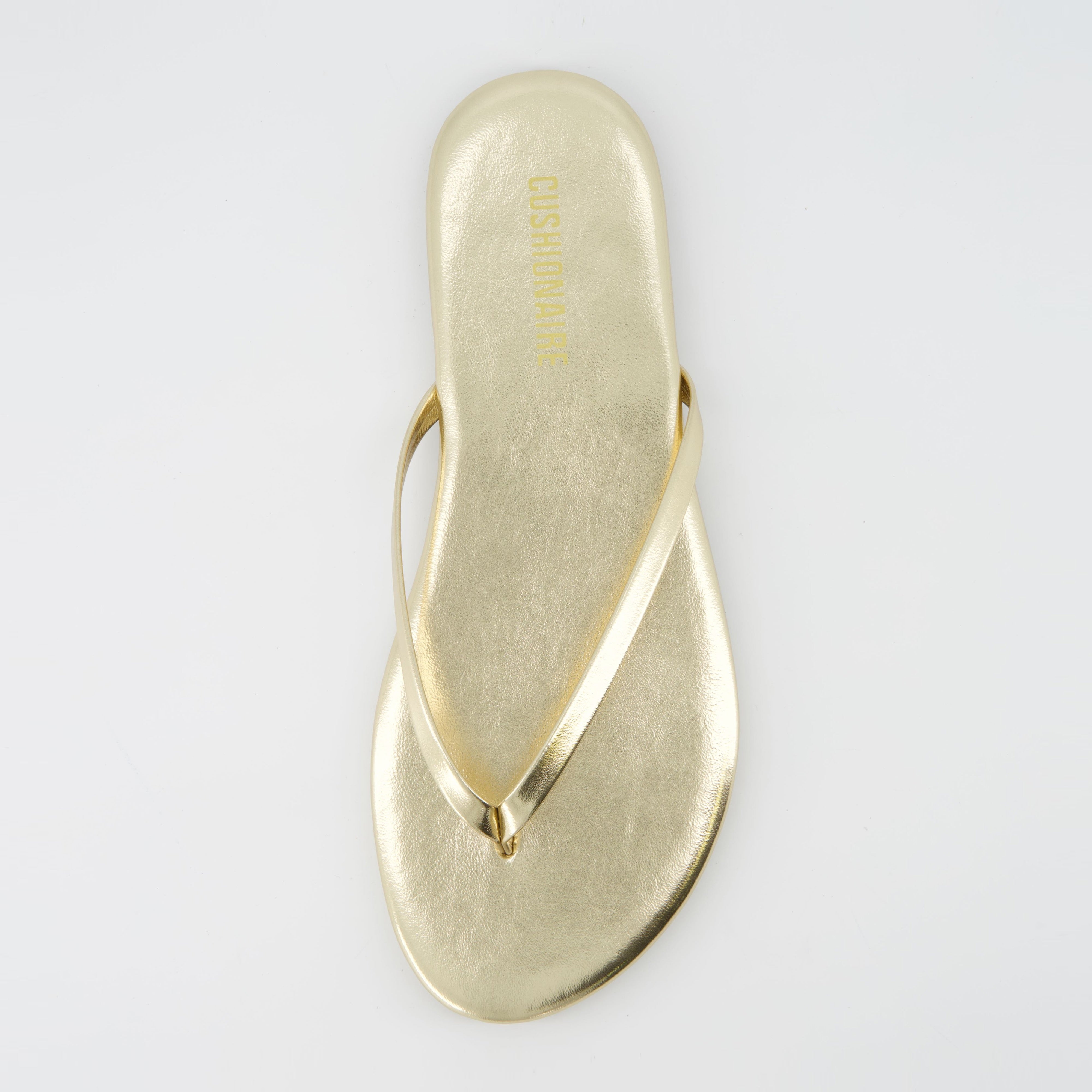 Cruise Flip Flops Gold