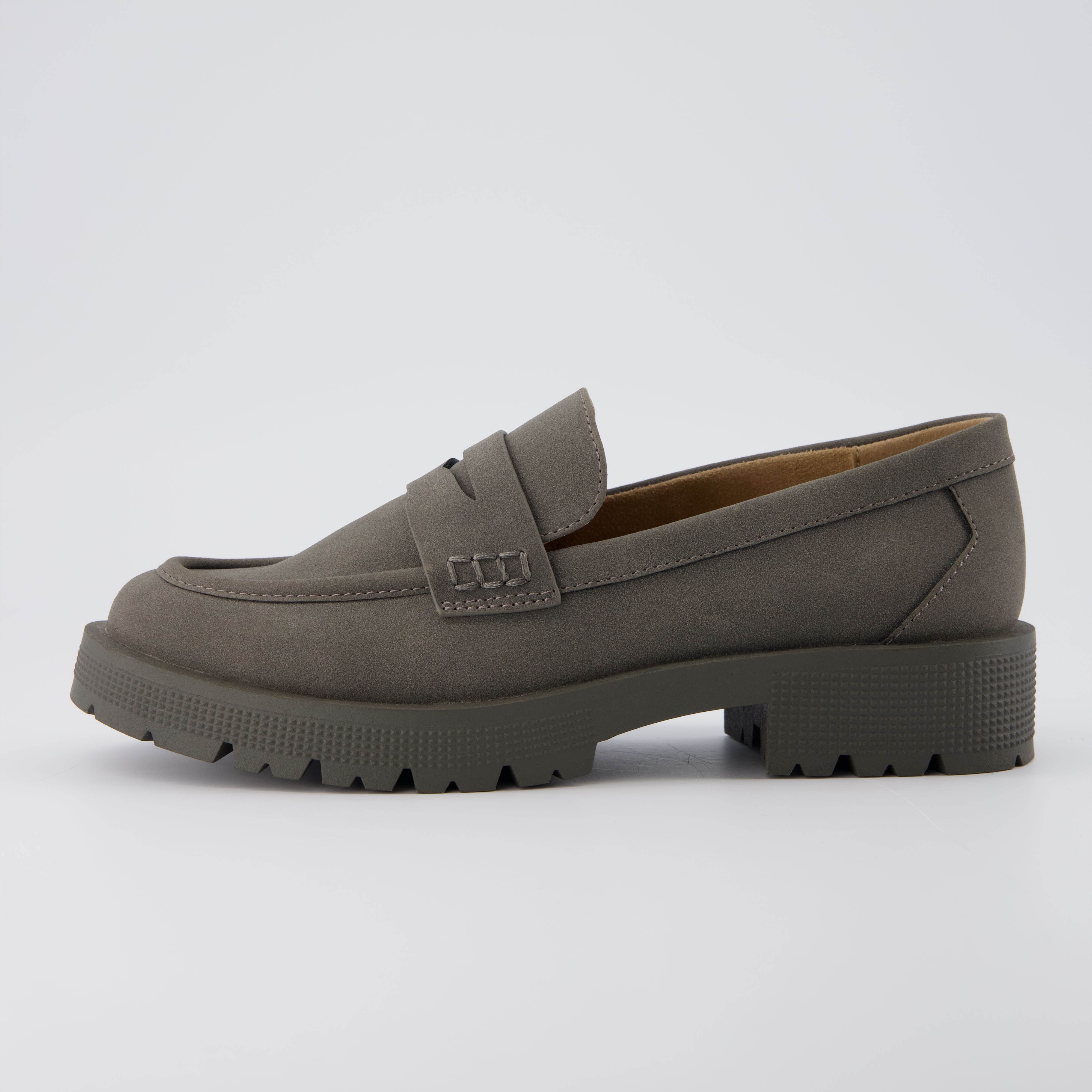 Curtis Slip On Loafer Charcoal