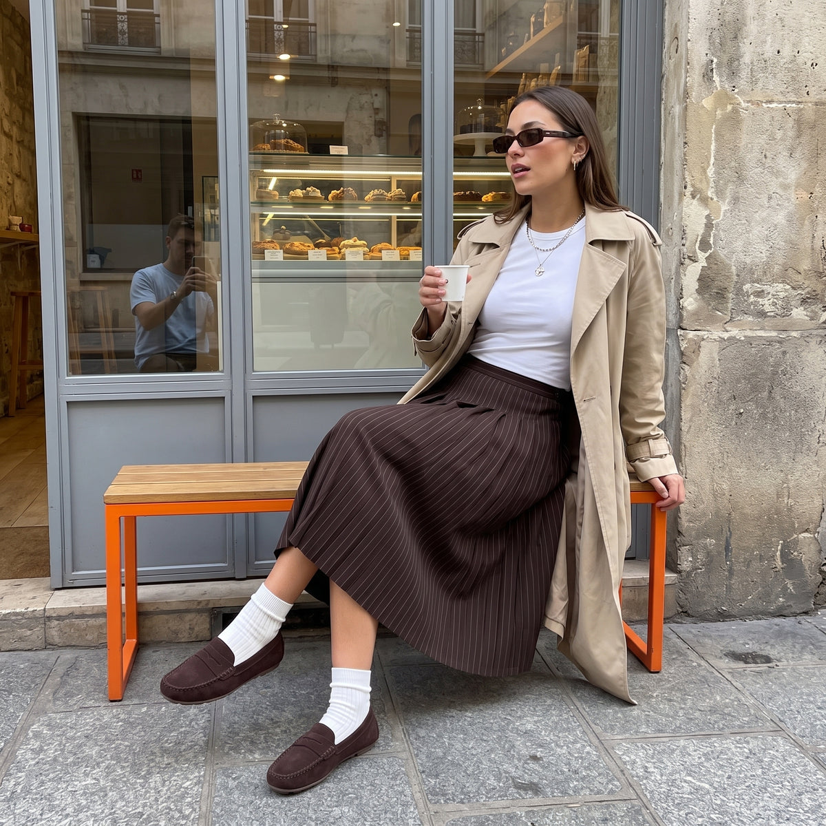Daley Penny Loafers Chocolate Medium