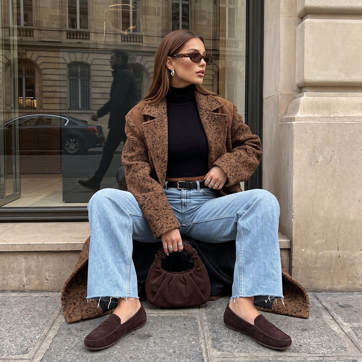 Daley Penny Loafers Chocolate Medium